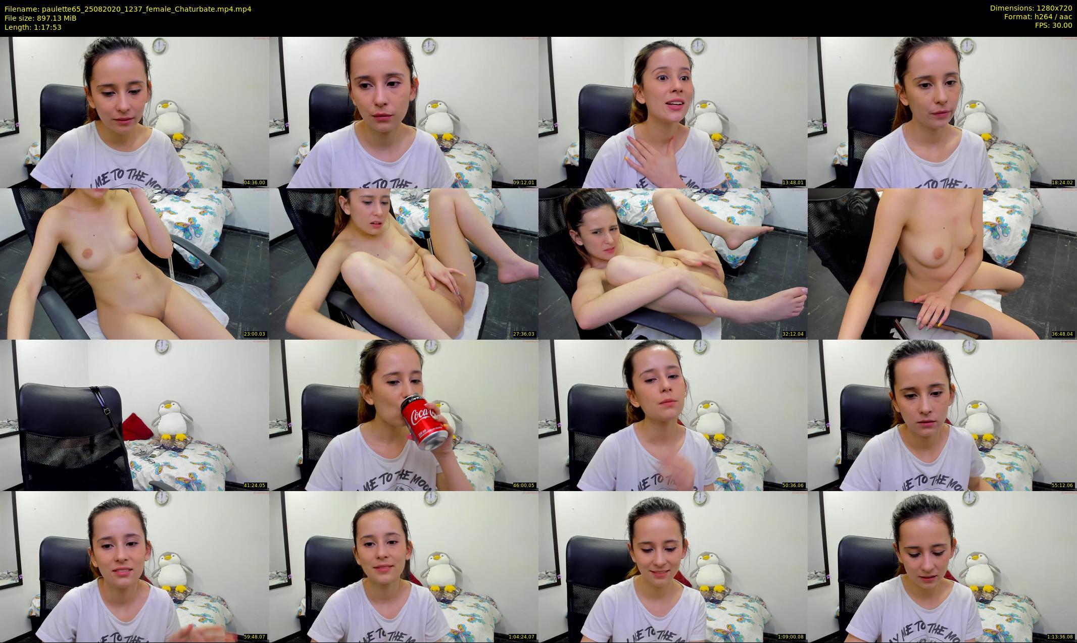 paulette65 — 78 minute Chaturbate female cam show recording, 720p, Aug 25, 2020