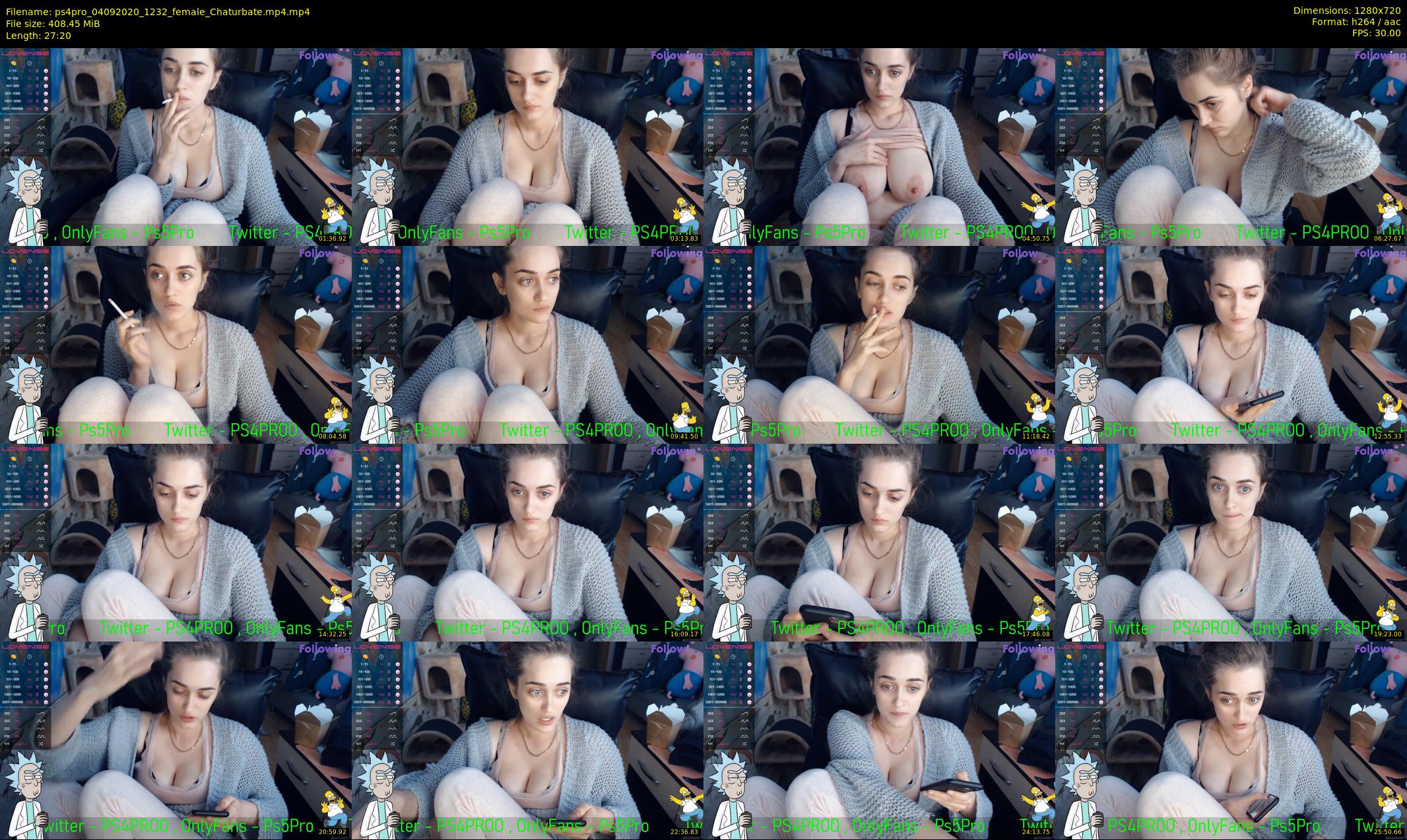 ps4pro — 28 minute Chaturbate female cam show recording, 720p, Sep 4, 2020