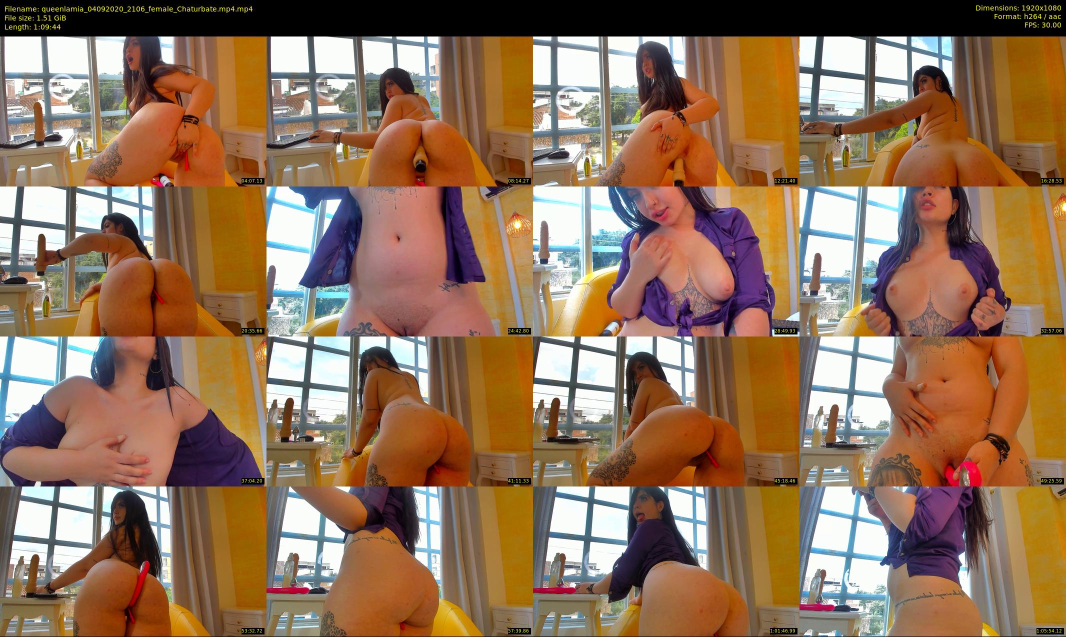 queenlamia — 70 minute Chaturbate female cam show recording, 1080p, Sep 4, 2020