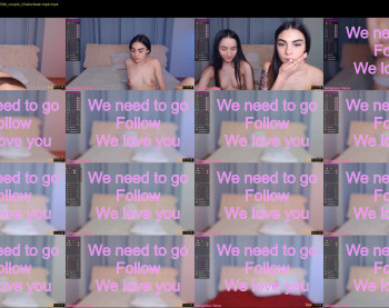 safiamegan — 14 minute Chaturbate couple cam show recording, 1080p, Sep 4, 2020