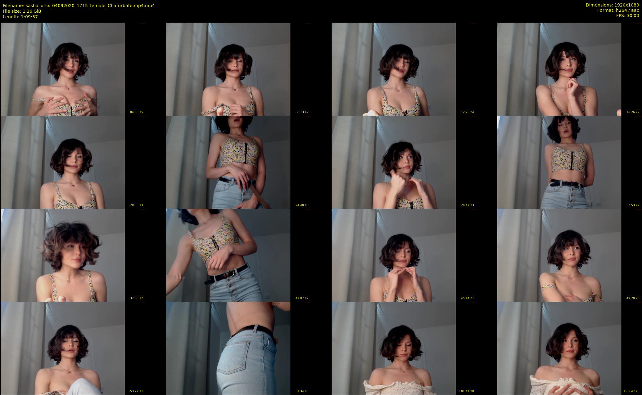 sasha_ursx — 70 minute Chaturbate female cam show recording, 1080p, Sep 4, 2020