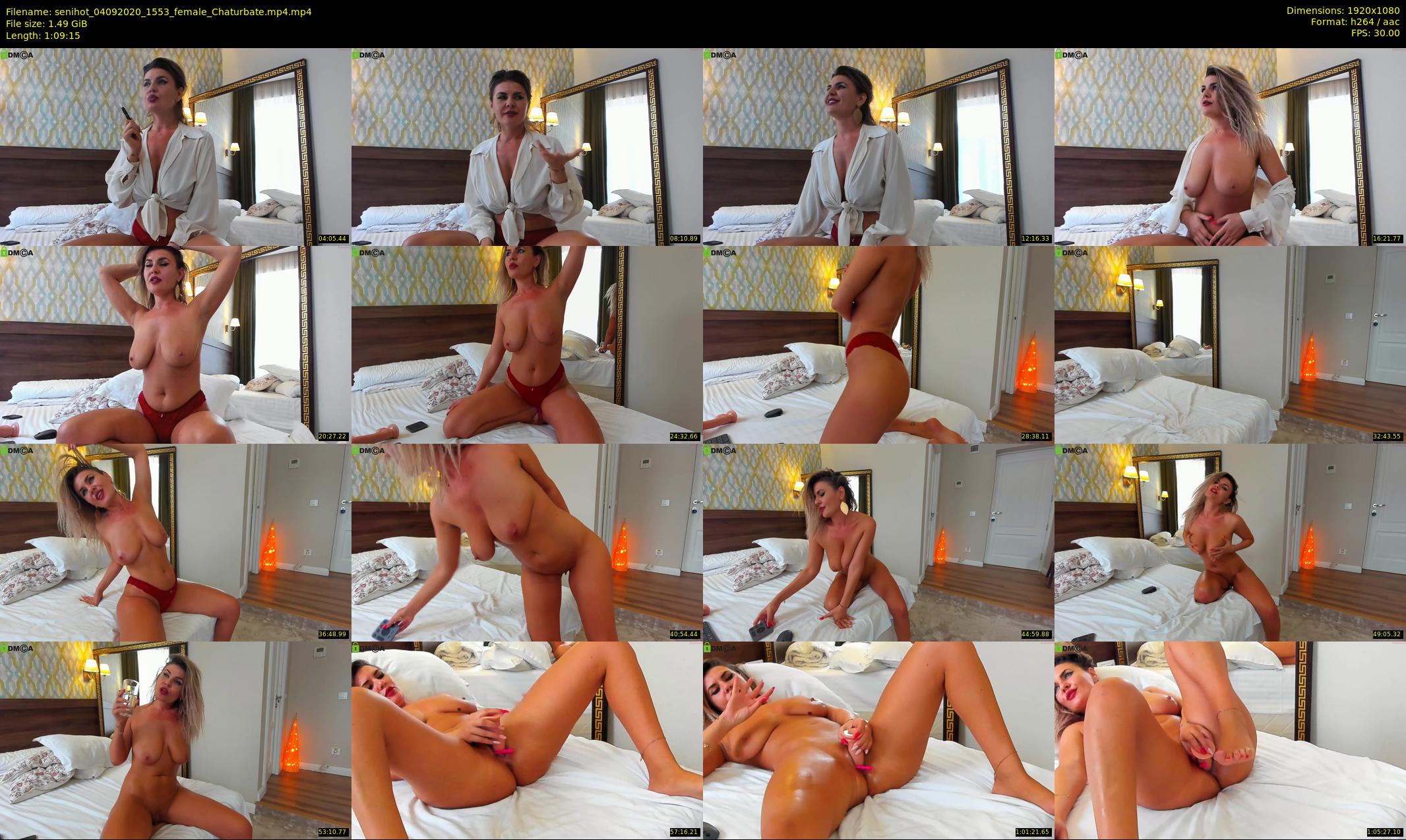senihot — 70 minute Chaturbate female cam show recording, 1080p, Sep 4, 2020