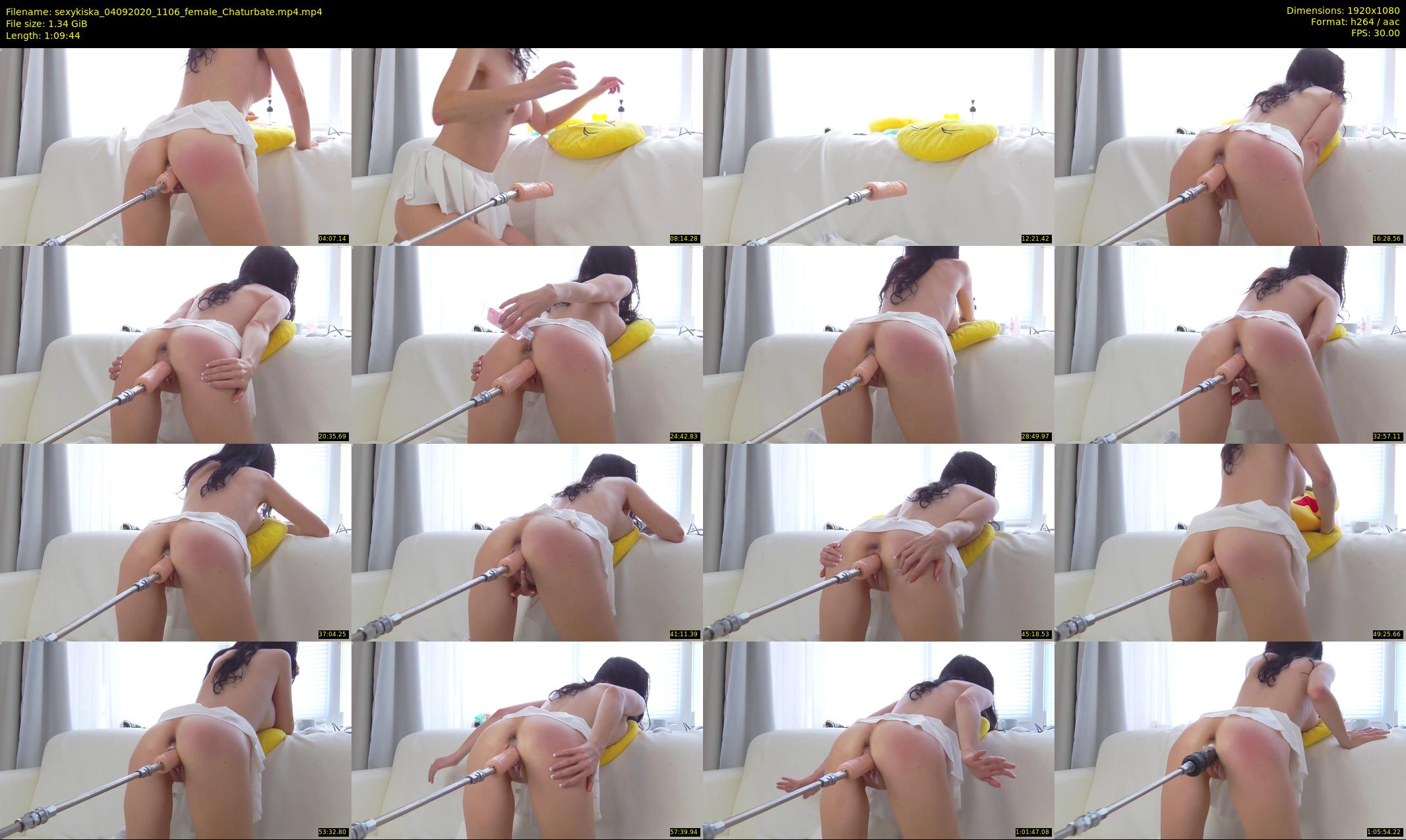 sexykiska — 70 minute Chaturbate female cam show recording, 1080p, Sep 4, 2020