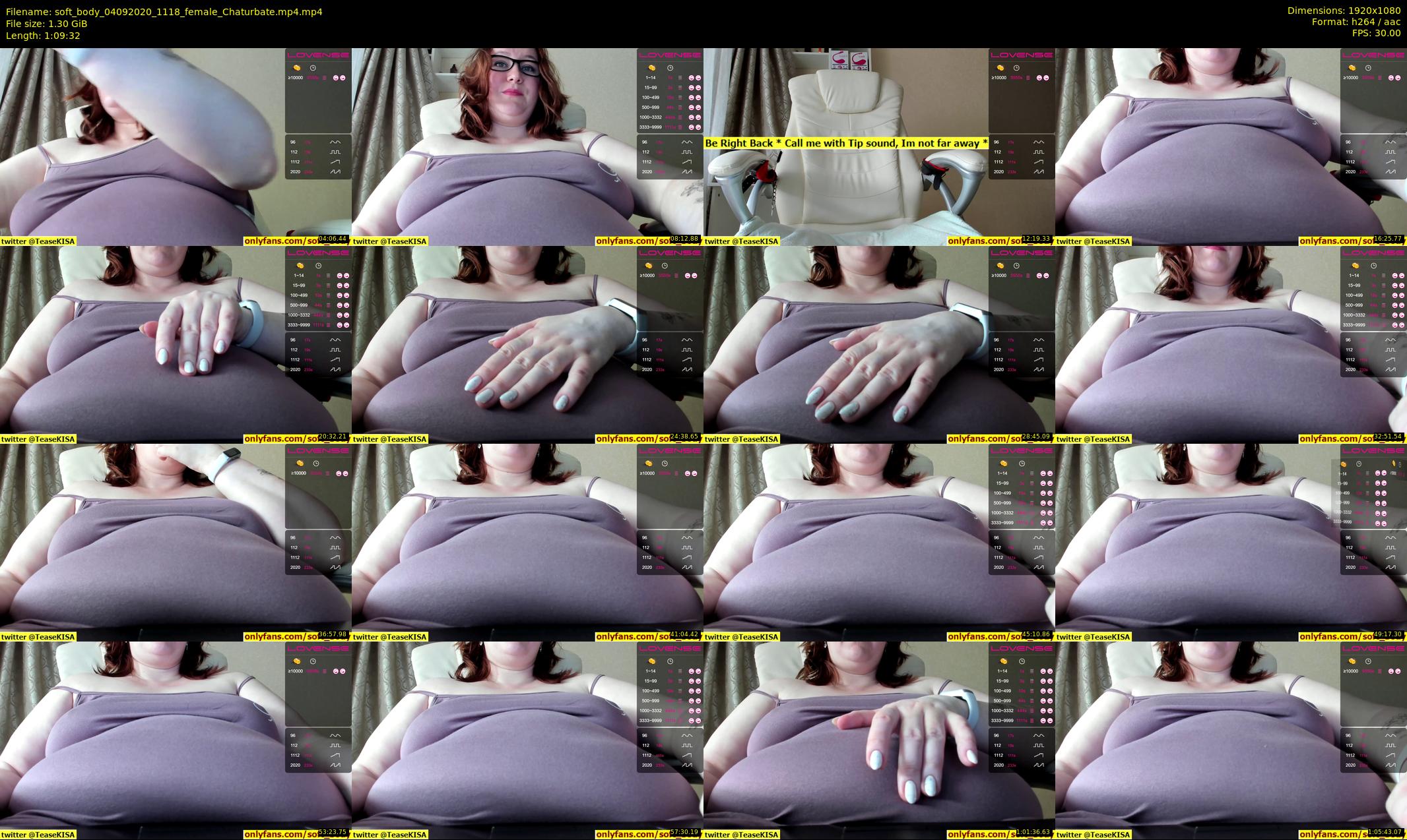 soft_body — 70 minute Chaturbate female cam show recording, 1080p, Sep 4, 2020