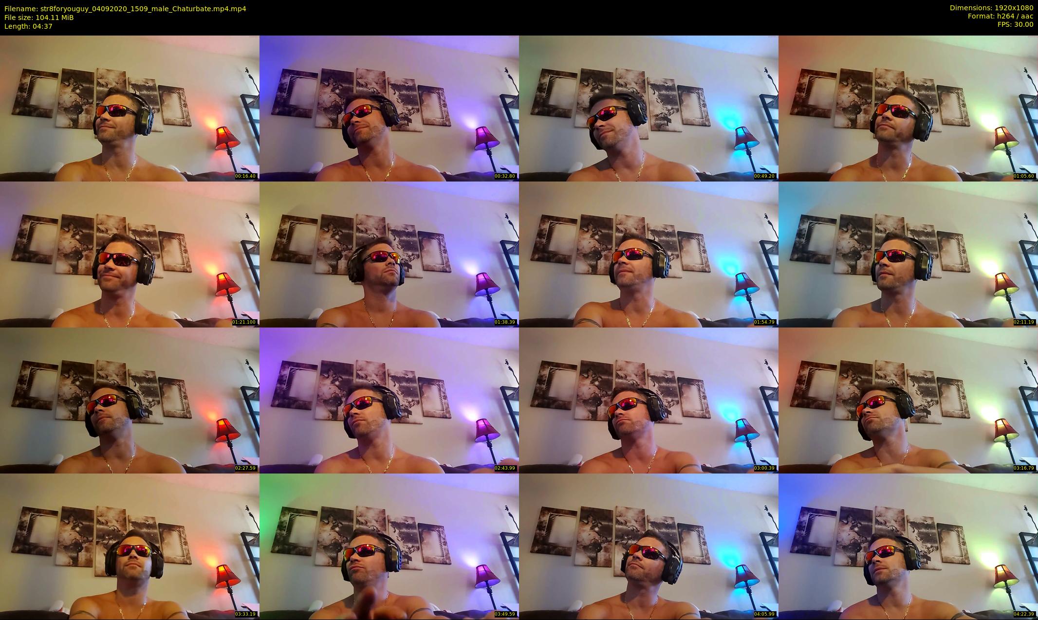 str8foryouguy — 5 minute Chaturbate male cam show recording, 1080p, Sep 4, 2020