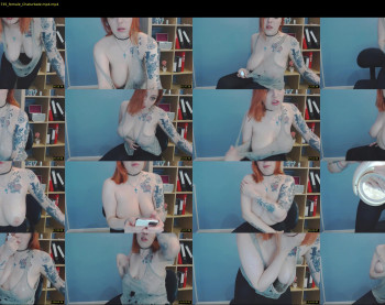 temptingfox — 90 minute Chaturbate female cam show recording, 720p, Sep 4, 2020
