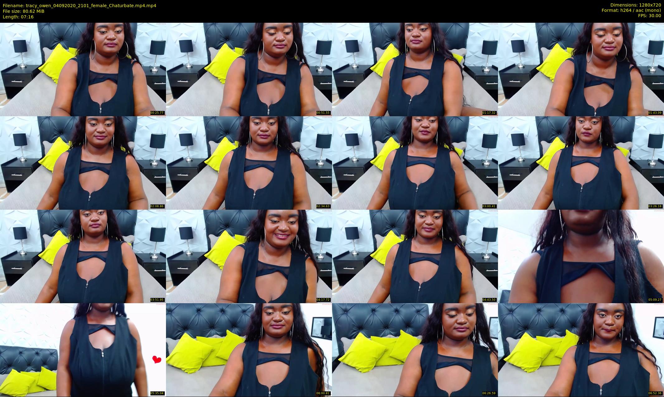 tracy_owen — 8 minute Chaturbate female cam show recording, 720p, Sep 4, 2020