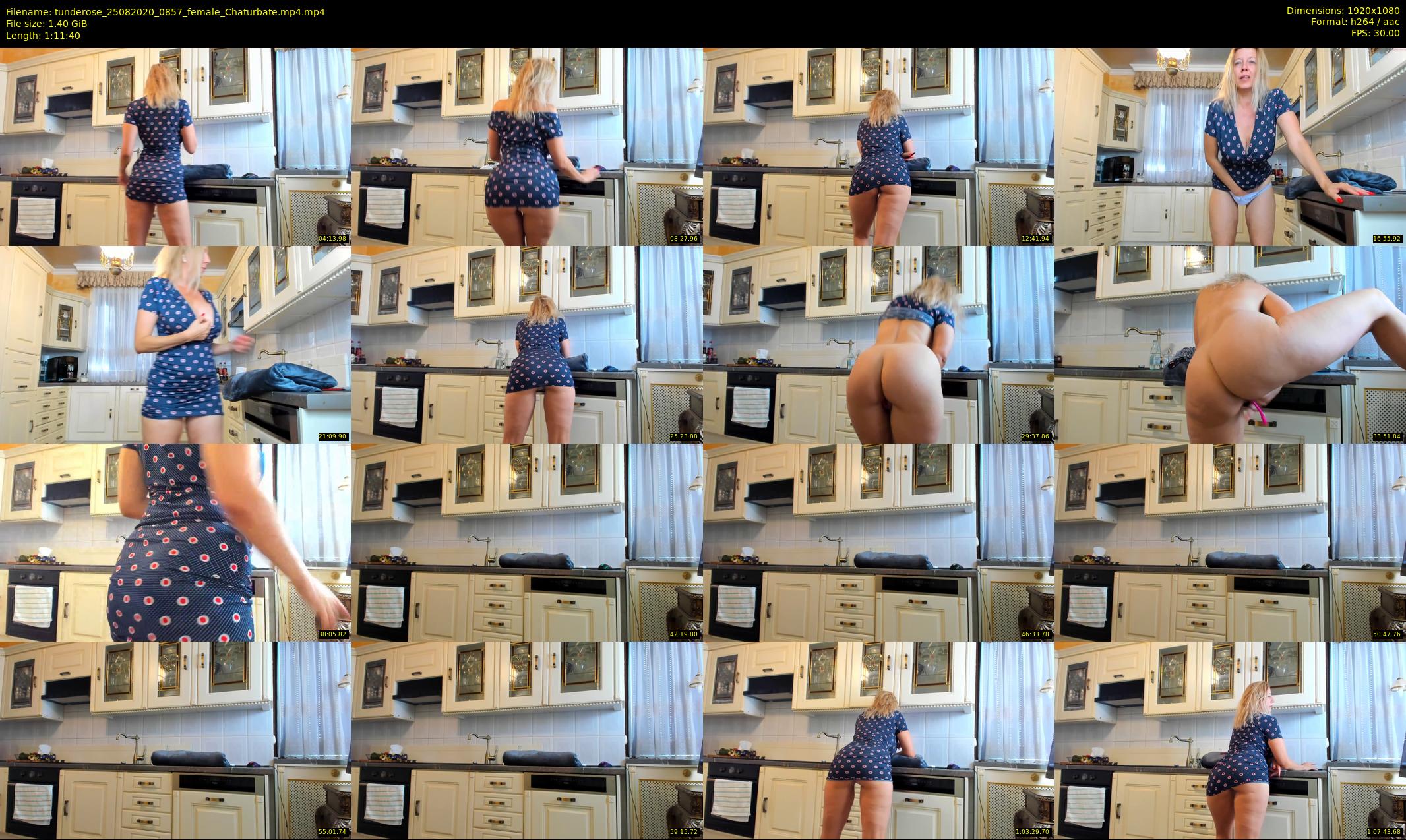 tunderose — 72 minute Chaturbate female cam show recording, 1080p, Aug 25, 2020