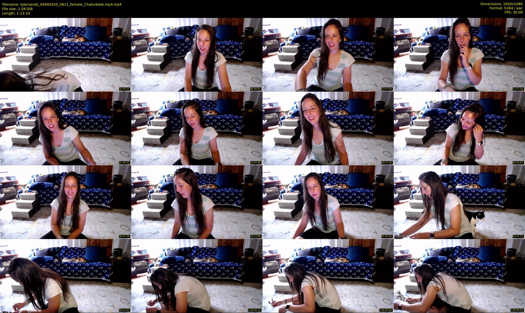 tylersands — 74 minute Chaturbate female cam show recording, 1080p, Sep 4, 2020