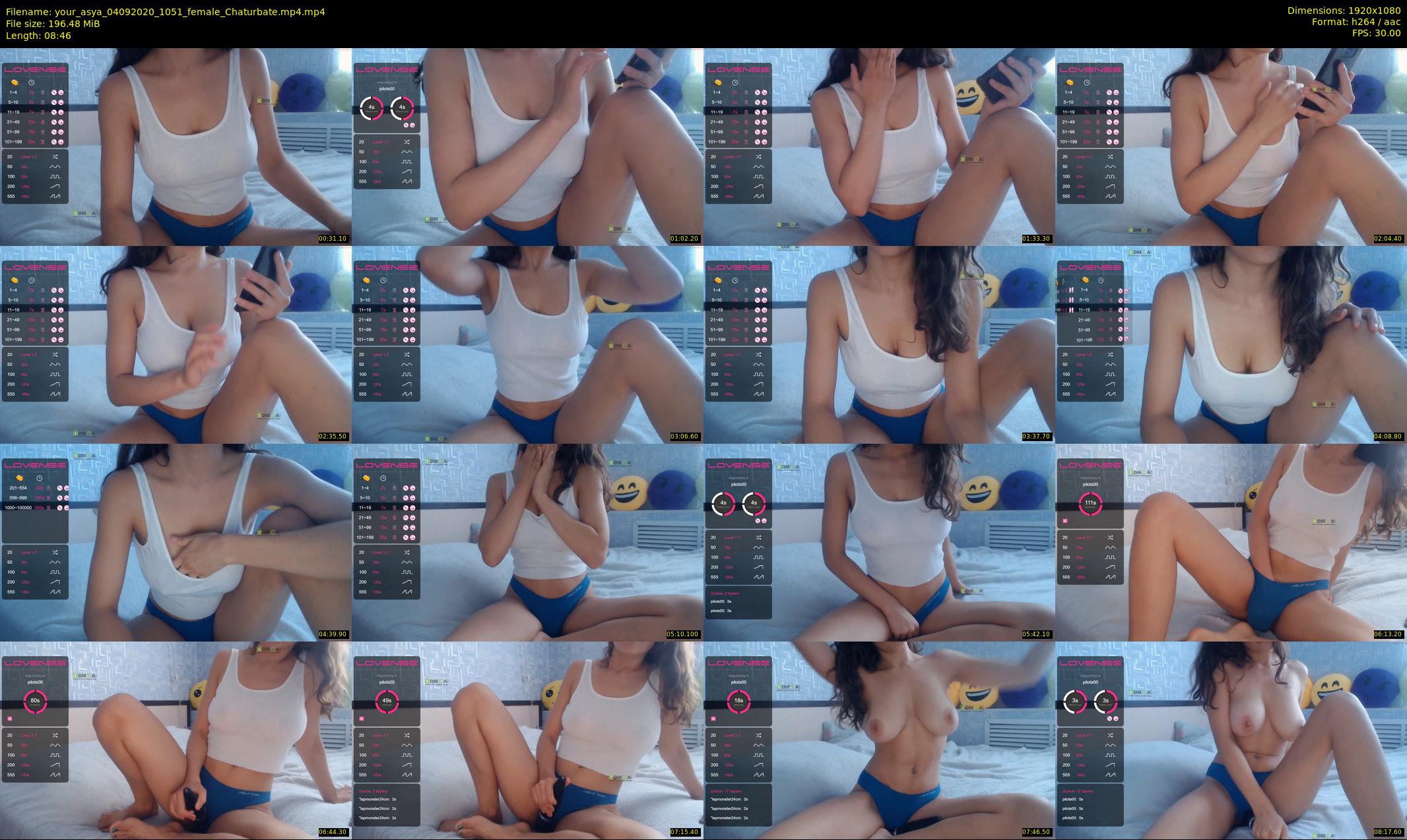 your_asya — 9 minute Chaturbate female cam show recording, 1080p, Sep 4, 2020