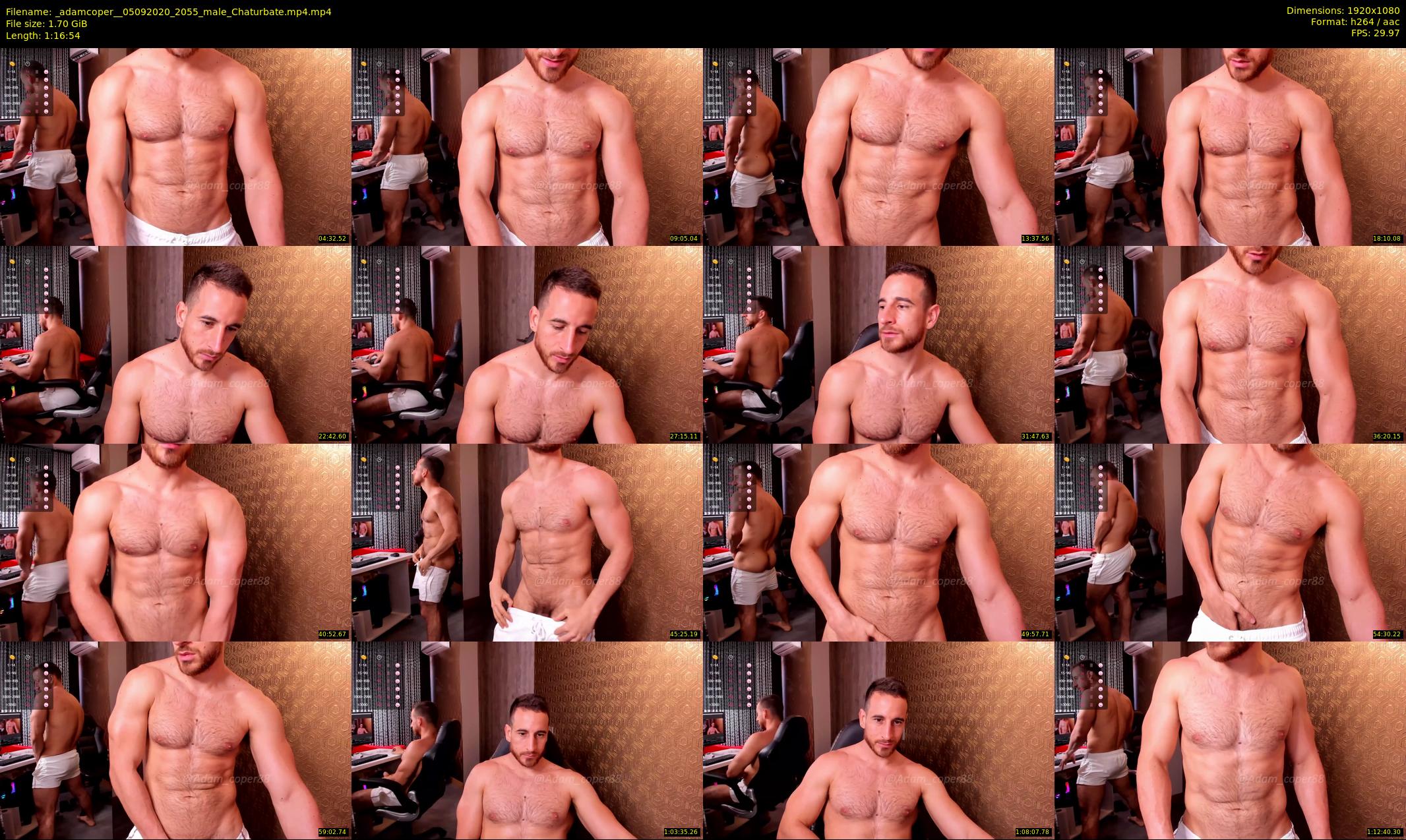_adamcoper_ — 77 minute Chaturbate male cam show recording, 1080p, Sep 5, 2020