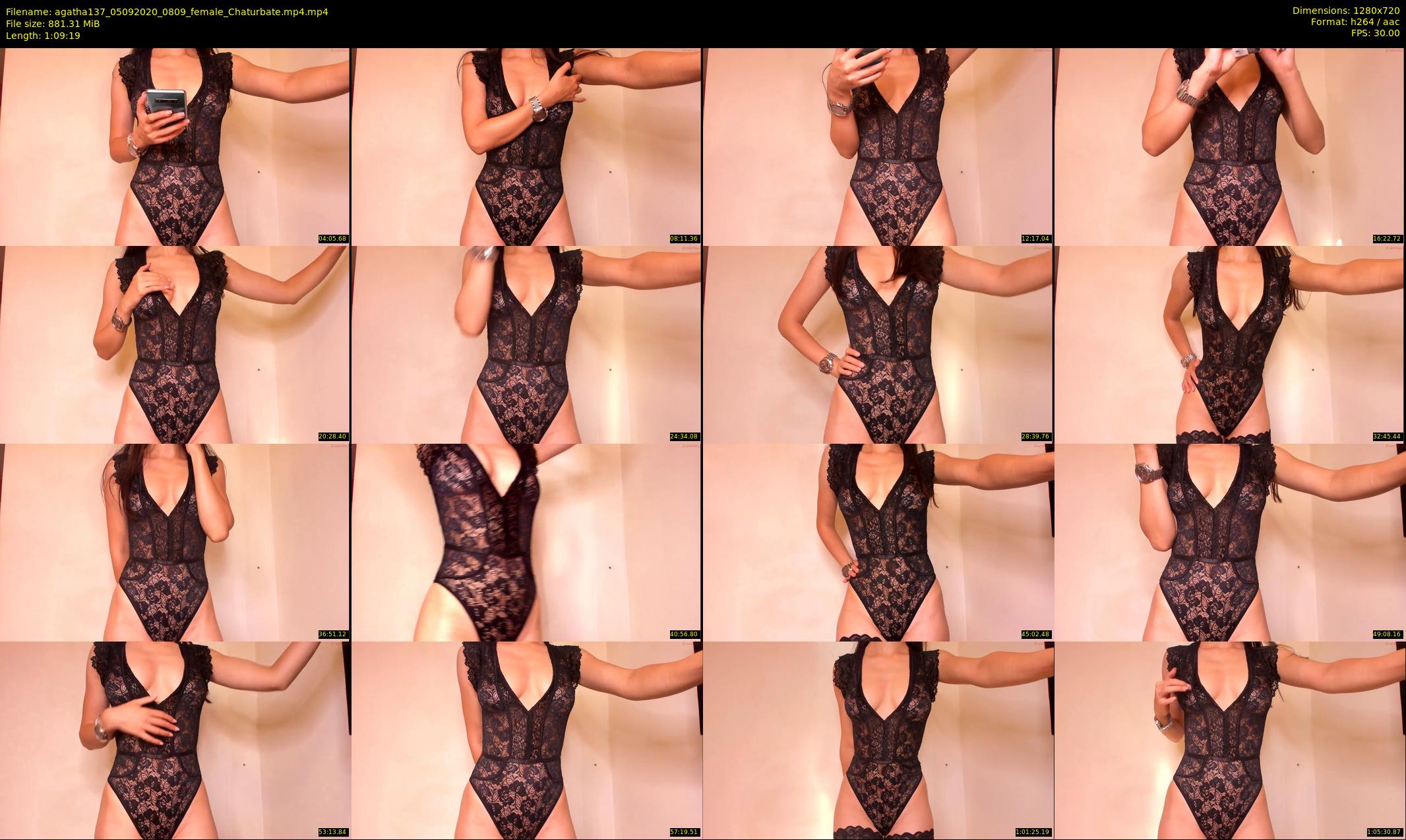 agatha137 — 70 minute Chaturbate female cam show recording, 720p, Sep 5, 2020