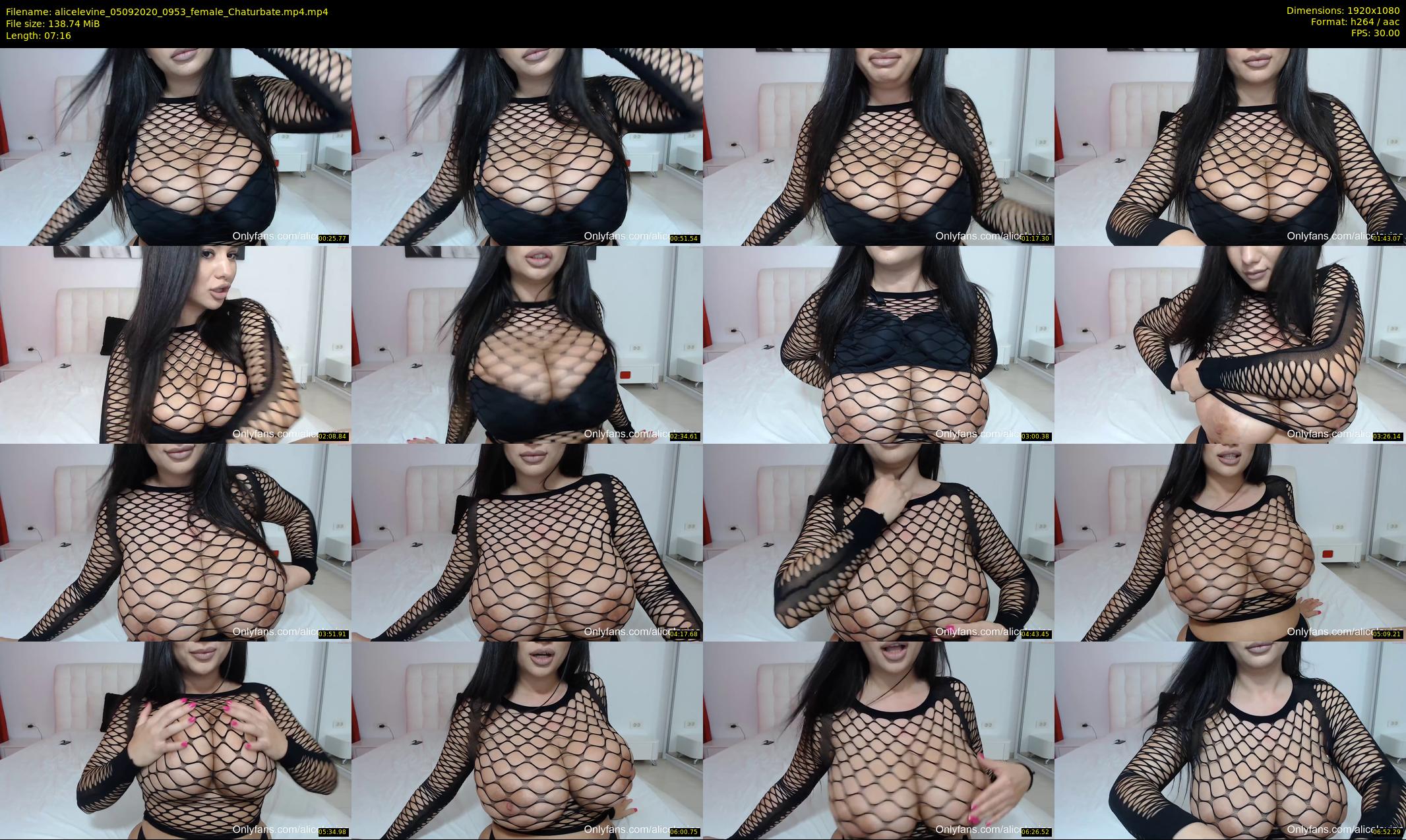 alicelevine — 8 minute Chaturbate female cam show recording, 1080p, Sep 5, 2020