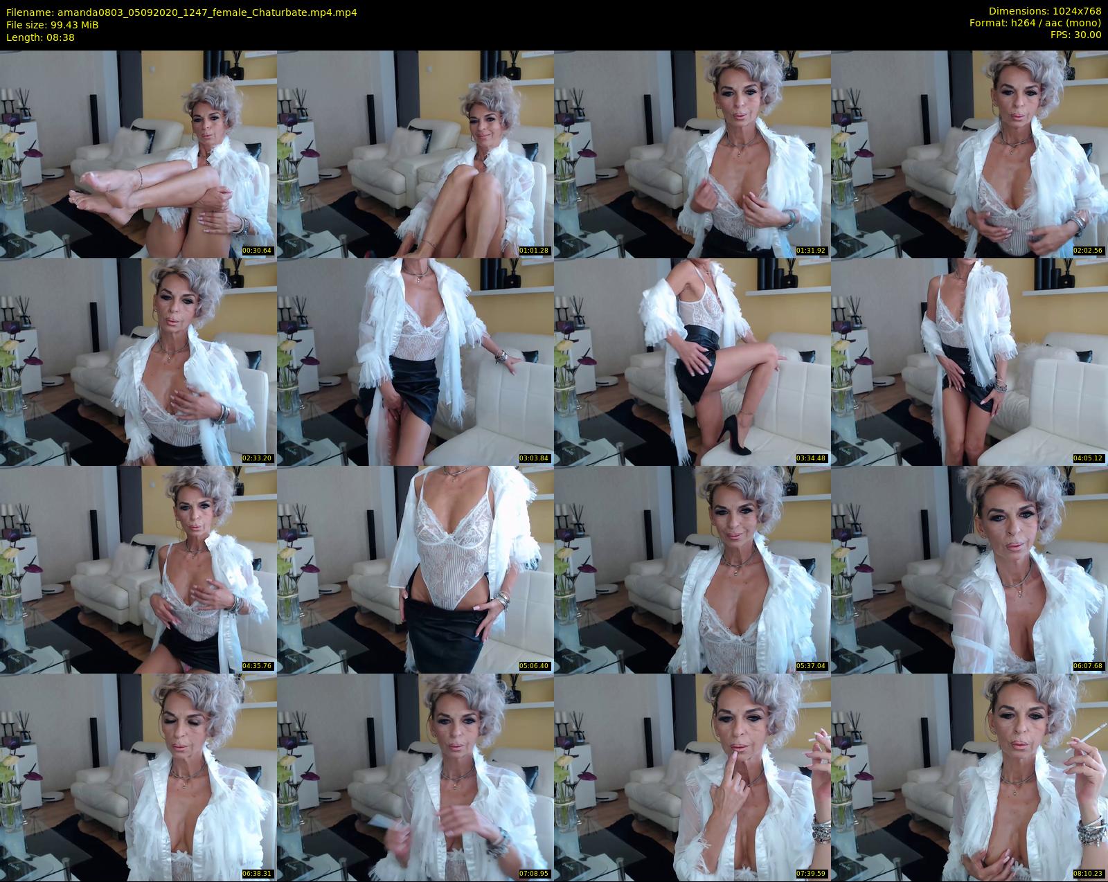 amanda0803 — 9 minute Chaturbate female cam show recording, 720p, Sep 5, 2020