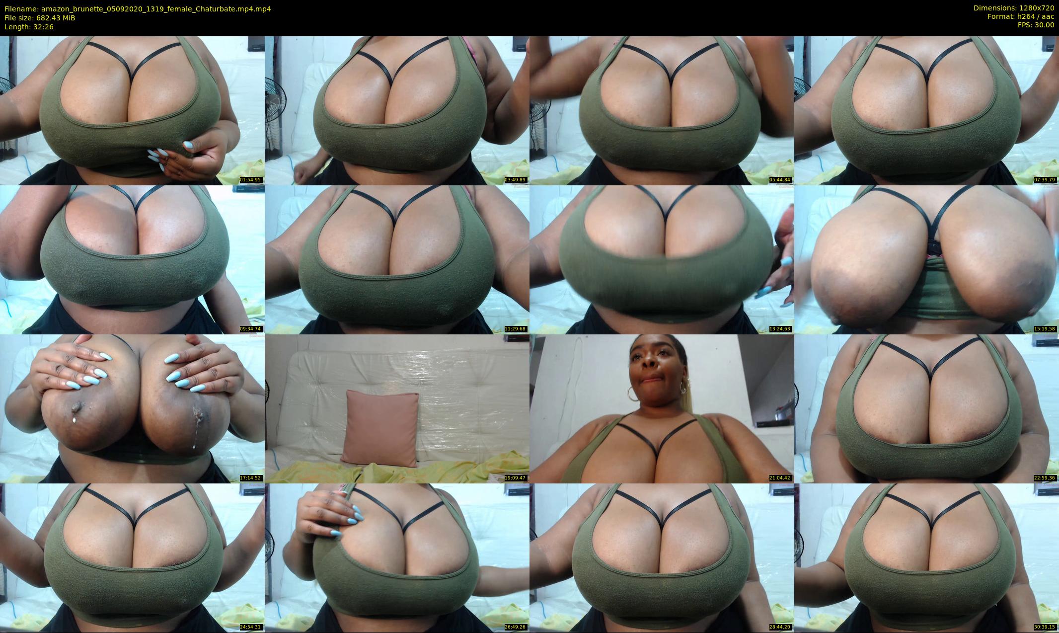 amazon_brunette — 33 minute Chaturbate female cam show recording, 720p, Sep 5, 2020
