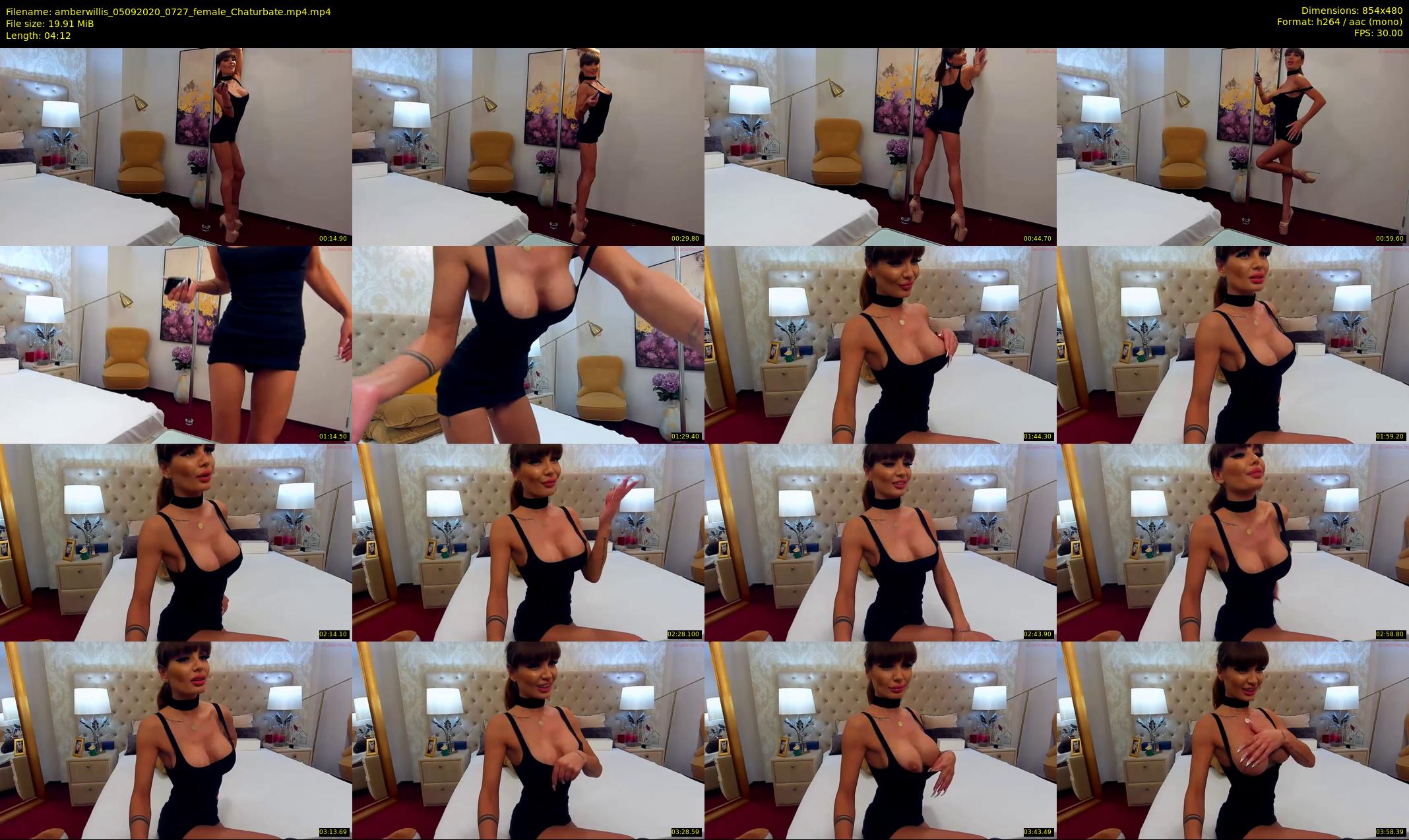 amberwillis — 5 minute Chaturbate female cam show recording, 480p, Sep 5, 2020