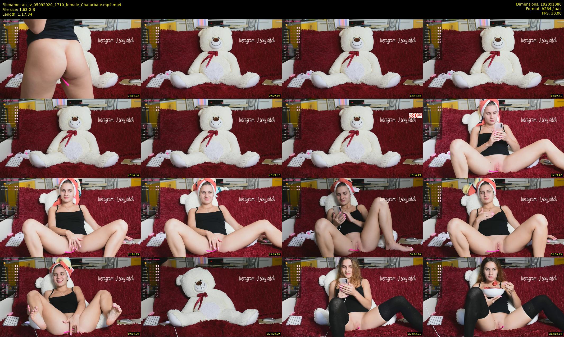 an_iv — 78 minute Chaturbate female cam show recording, 1080p, Sep 5, 2020