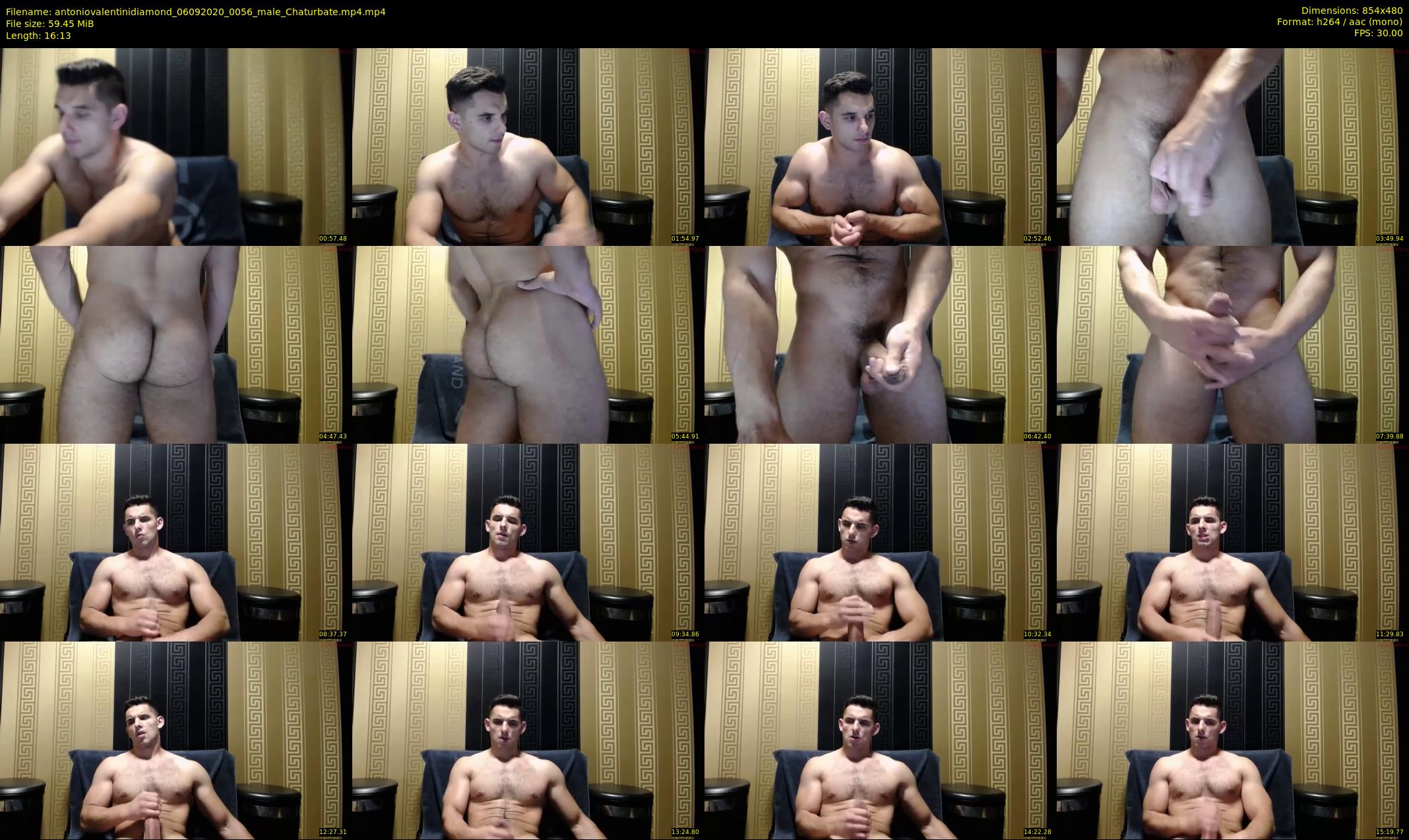 antoniovalentinidiamond — 17 minute Chaturbate male cam show recording, 480p, Sep 6, 2020