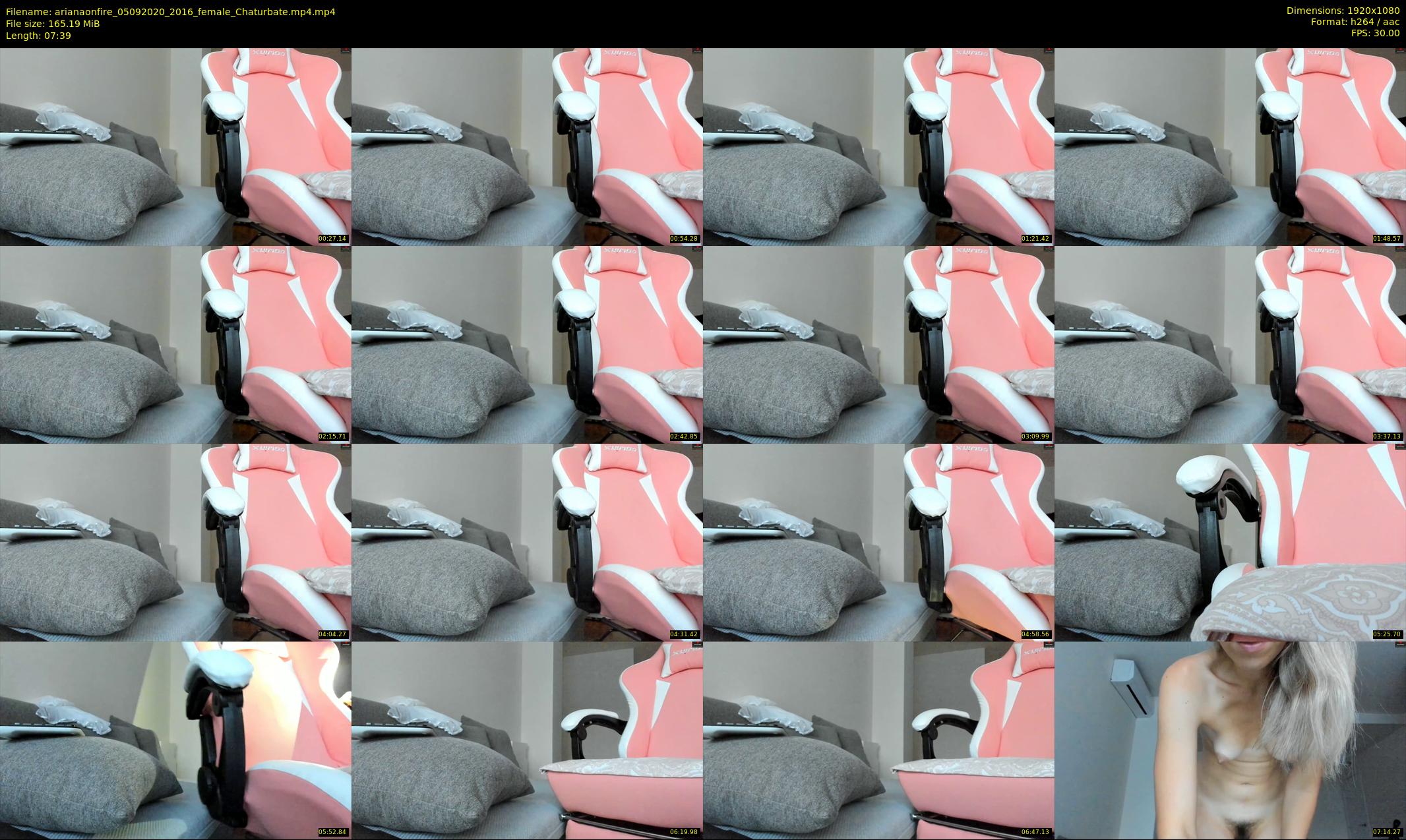 arianaonfire — 8 minute Chaturbate couple cam show recording, 1080p, Sep 5, 2020