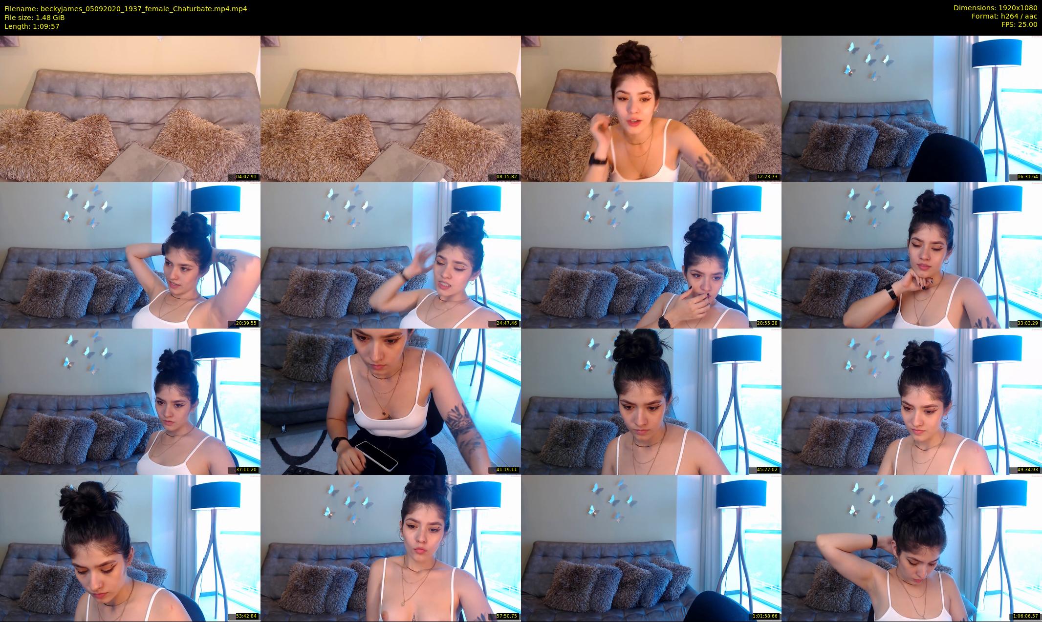 beckyjames — 70 minute Chaturbate female cam show recording, 1080p, Sep 5, 2020
