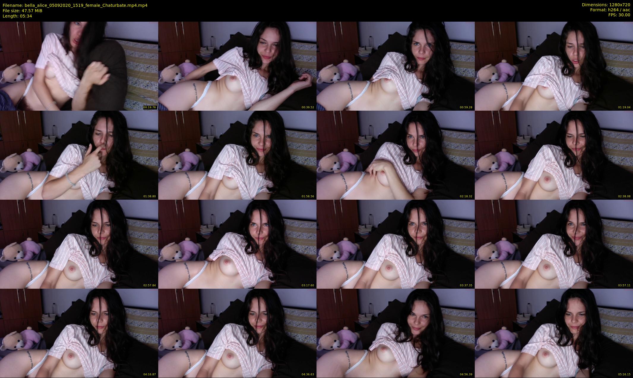 bella_alice — 6 minute Chaturbate female cam show recording, 720p, Sep 5, 2020