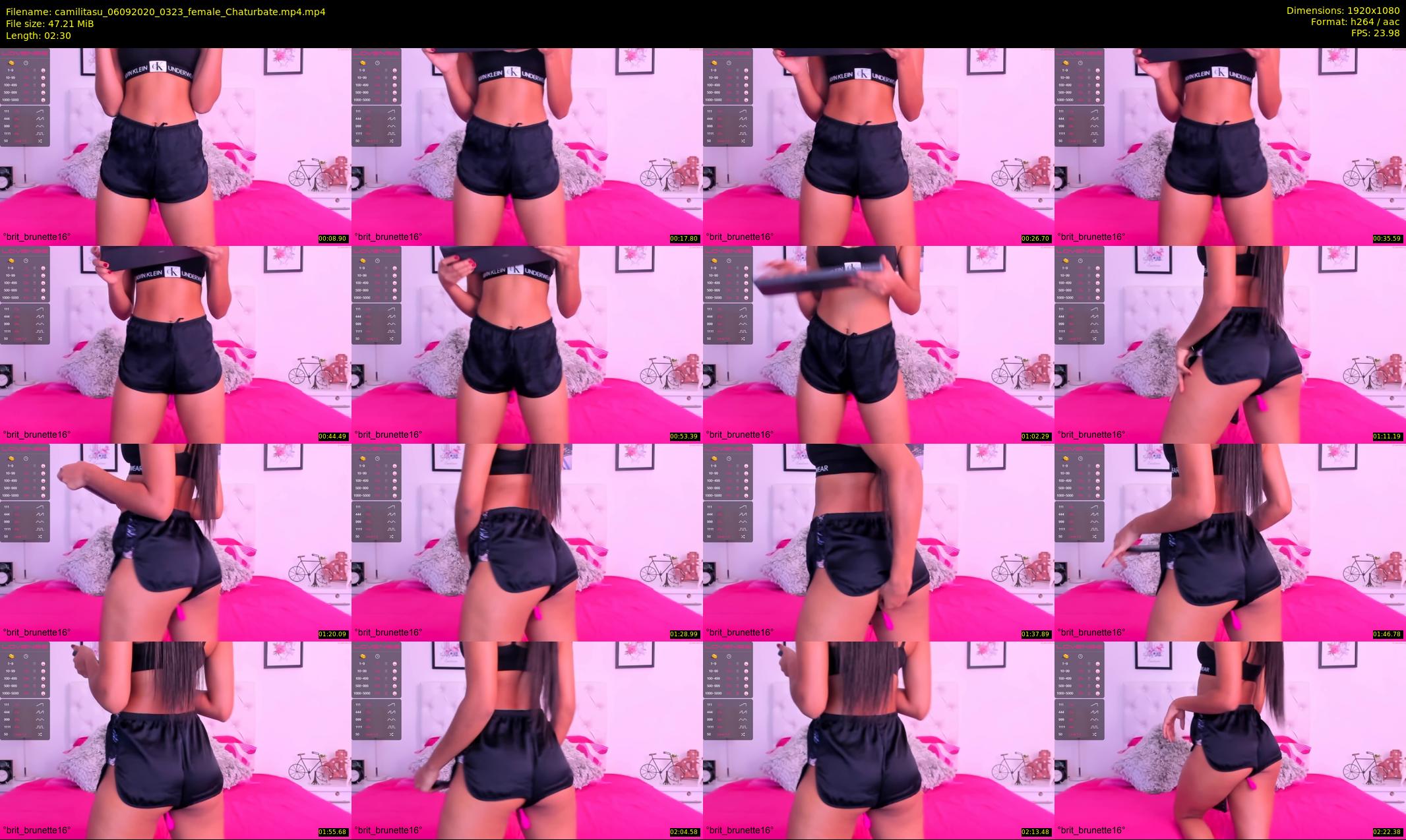 camilitasu — 3 minute Chaturbate female cam show recording, 1080p, Sep 6, 2020