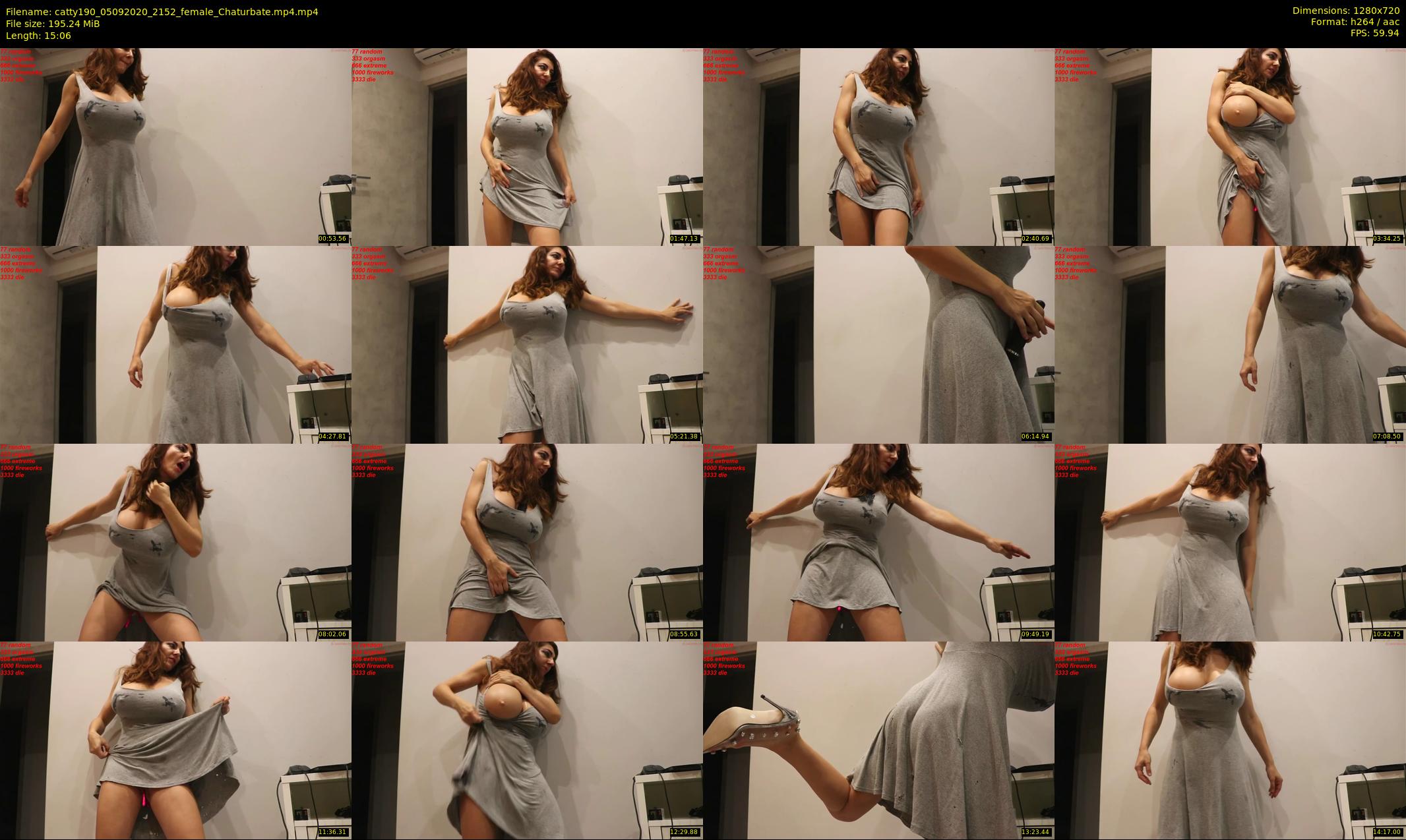 catty190 — 16 minute Chaturbate female cam show recording, 720p, Sep 5, 2020