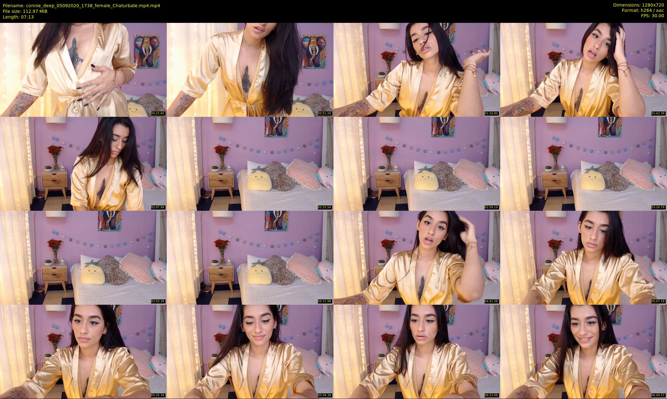 connie_deep — 8 minute Chaturbate female cam show recording, 720p, Sep 5, 2020