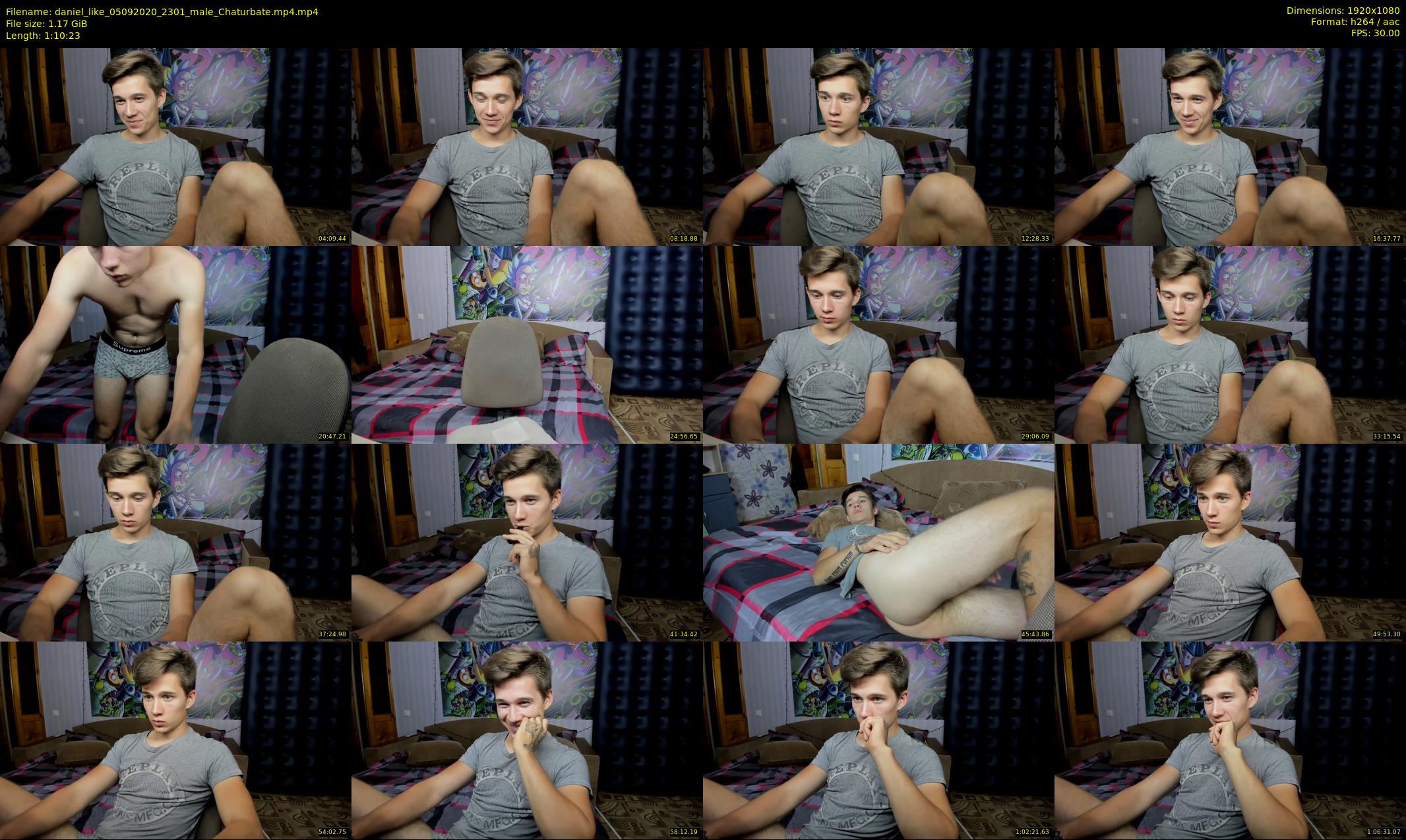 daniel_like — 71 minute Chaturbate male cam show recording, 1080p, Sep 5, 2020