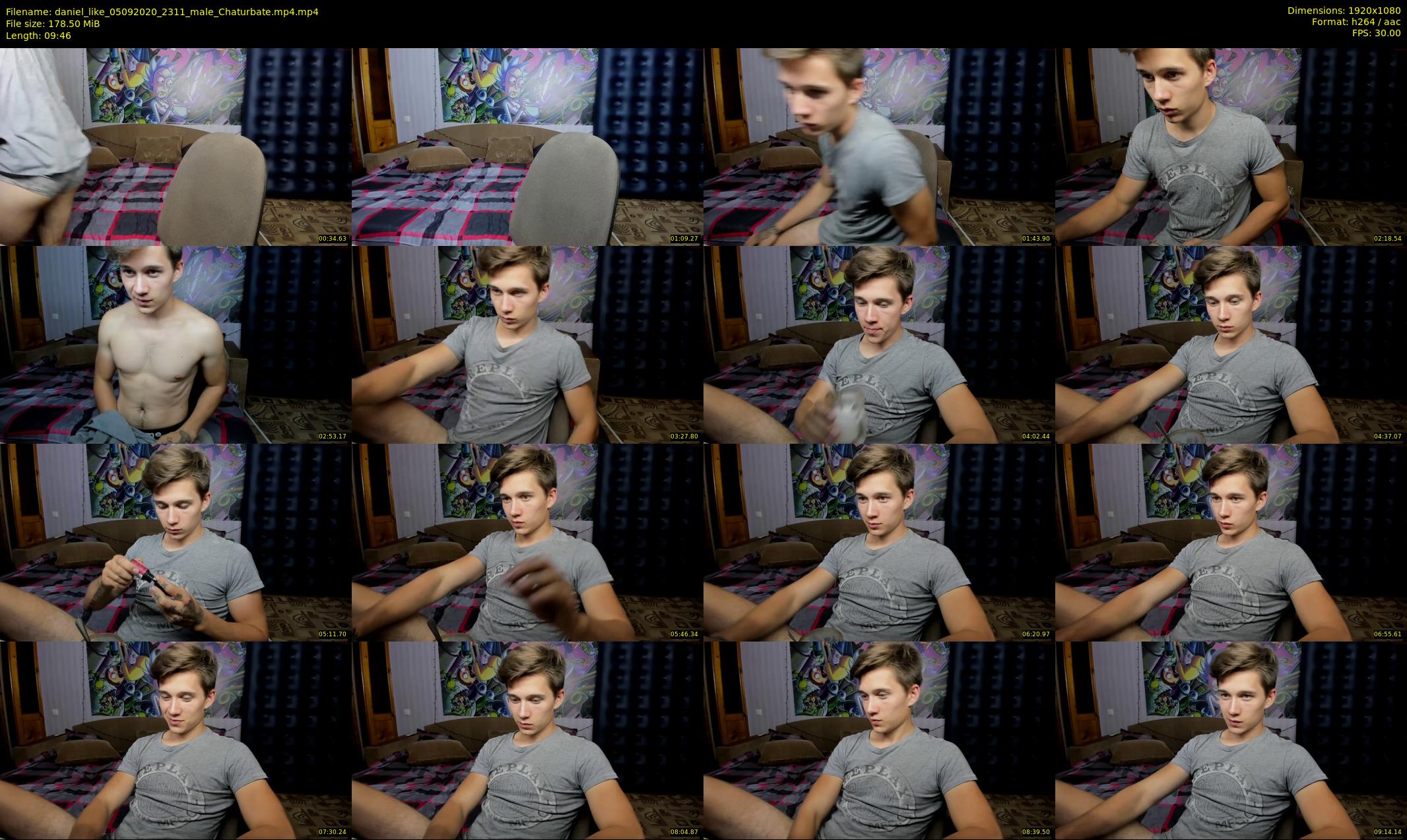 daniel_like — 10 minute Chaturbate male cam show recording, 1080p, Sep 5, 2020