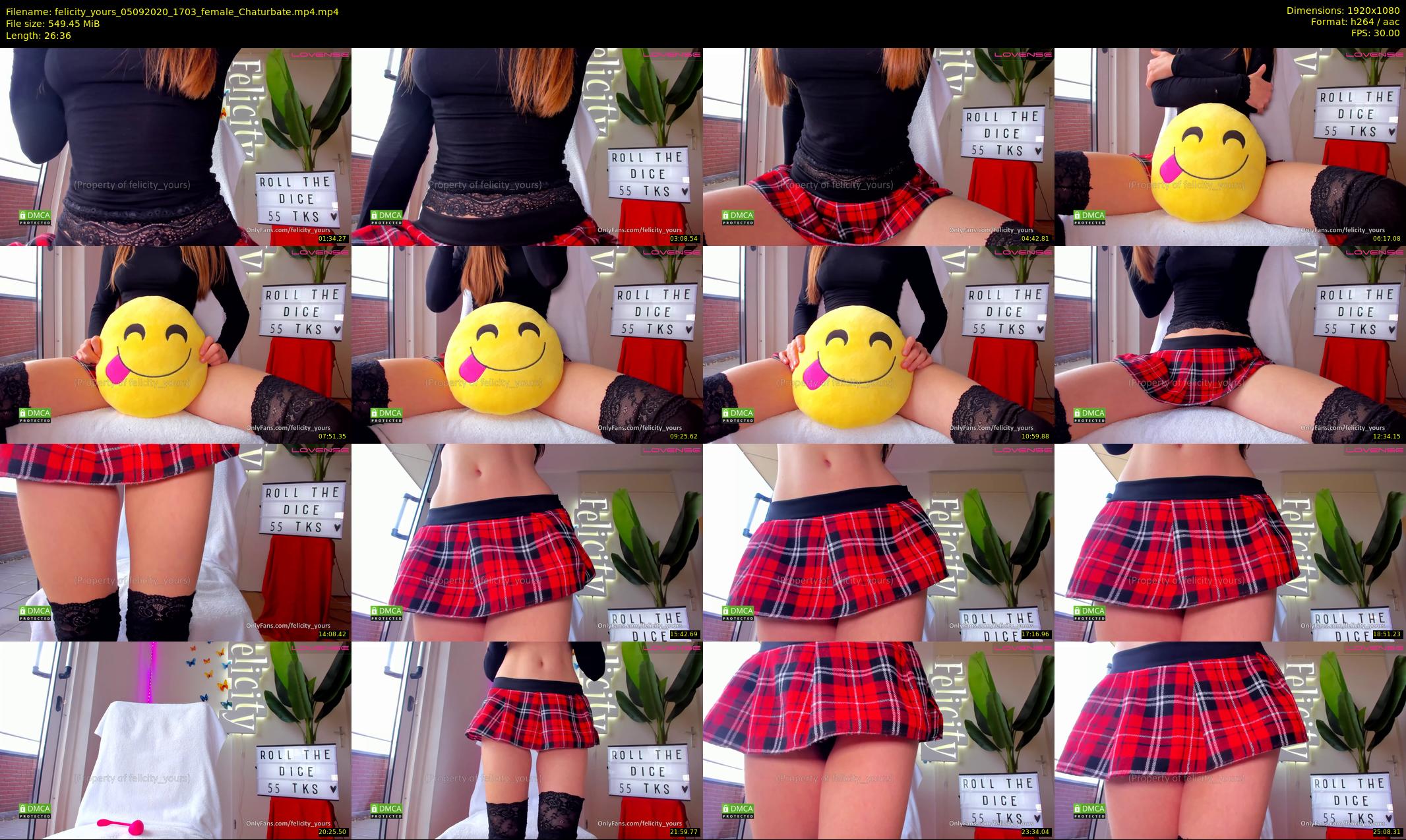 felicity_yours — 27 minute Chaturbate female cam show recording, 1080p, Sep 5, 2020