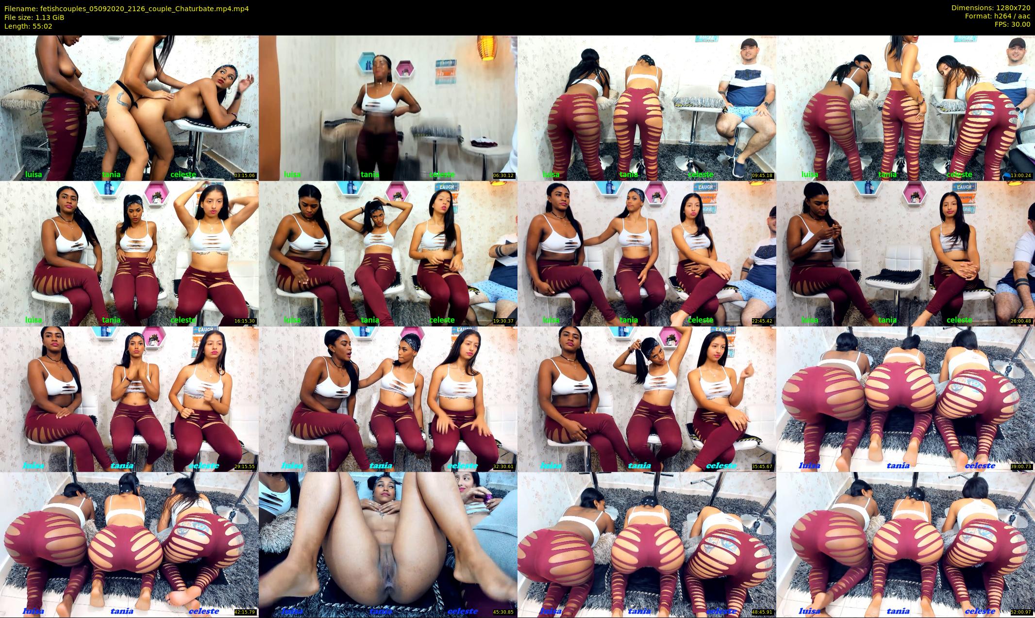 fetishcouples — 56 minute Chaturbate couple cam show recording, 720p, Sep 5, 2020