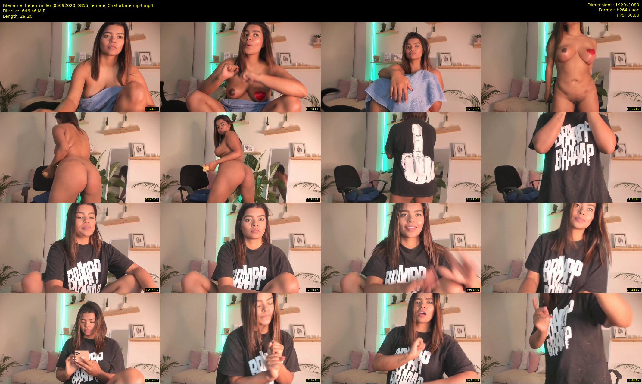 helen_miller — 30 minute Chaturbate female cam show recording, 1080p, Sep 5, 2020