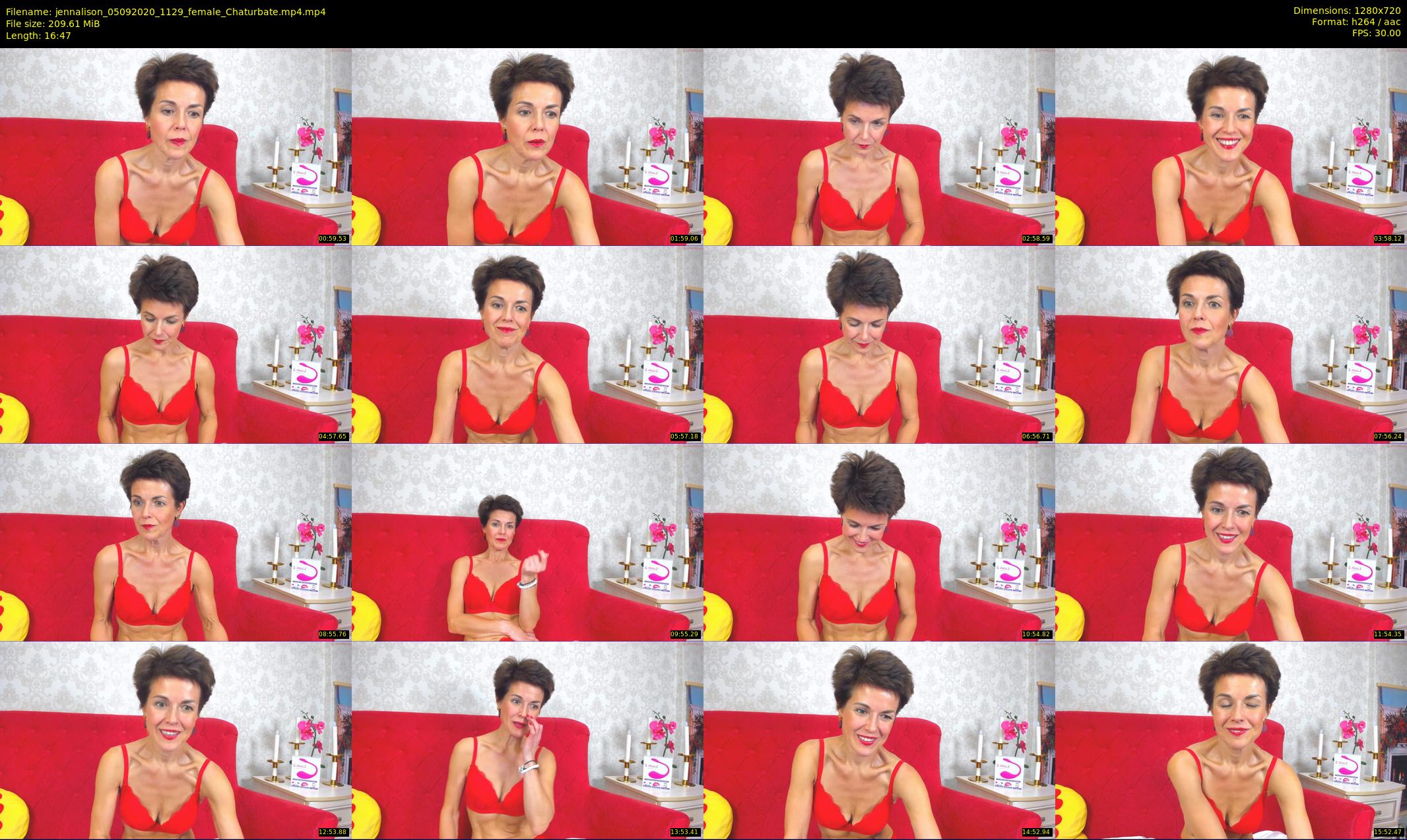 jennalison — 17 minute Chaturbate female cam show recording, 720p, Sep 5, 2020