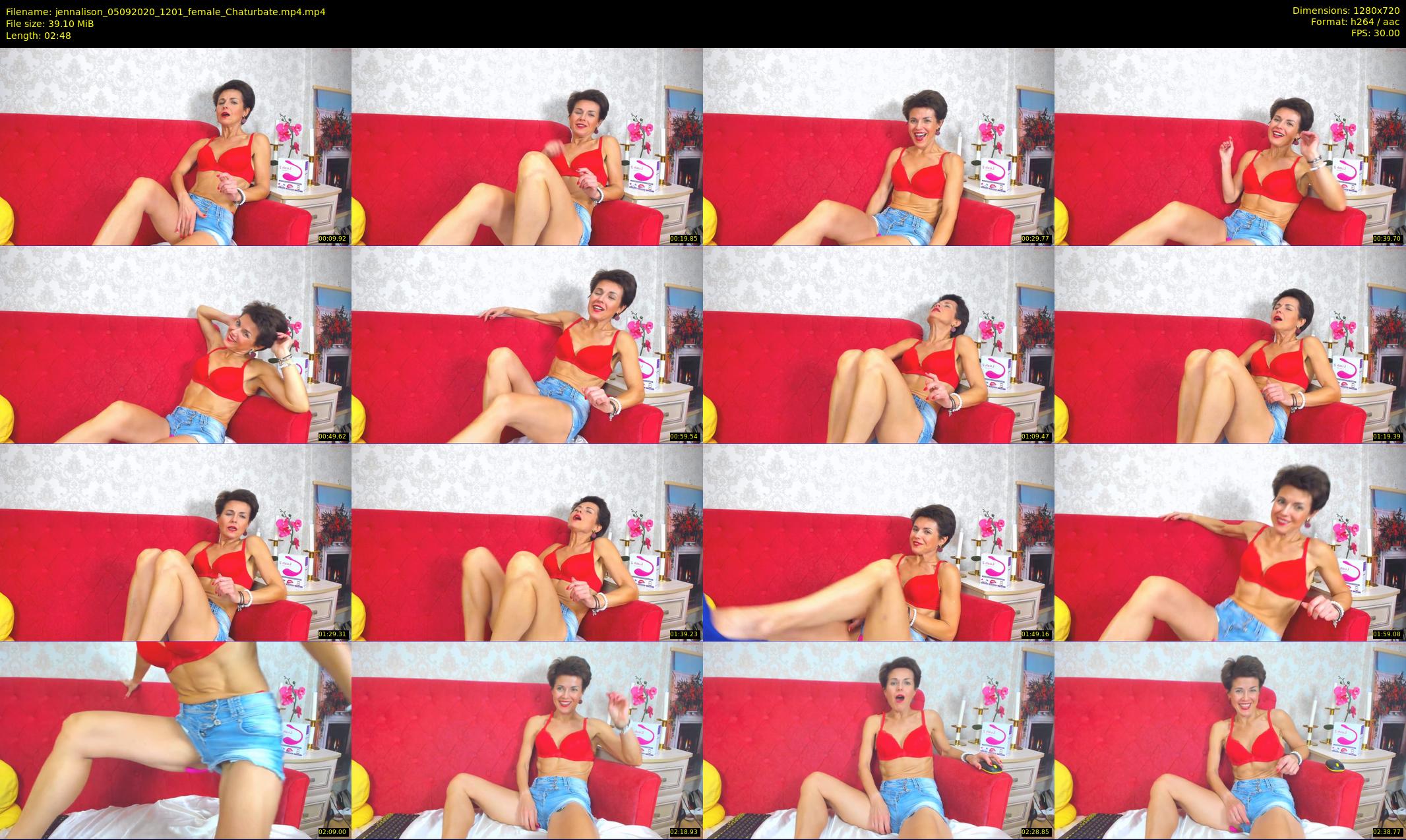 jennalison — 3 minute Chaturbate female cam show recording, 720p, Sep 5, 2020