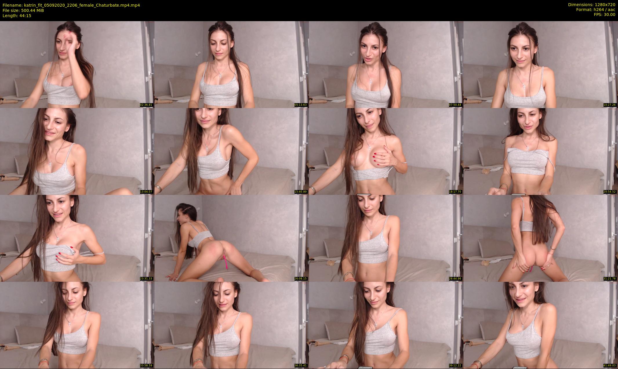 katrin_fit — 45 minute Chaturbate female cam show recording, 720p, Sep 5, 2020