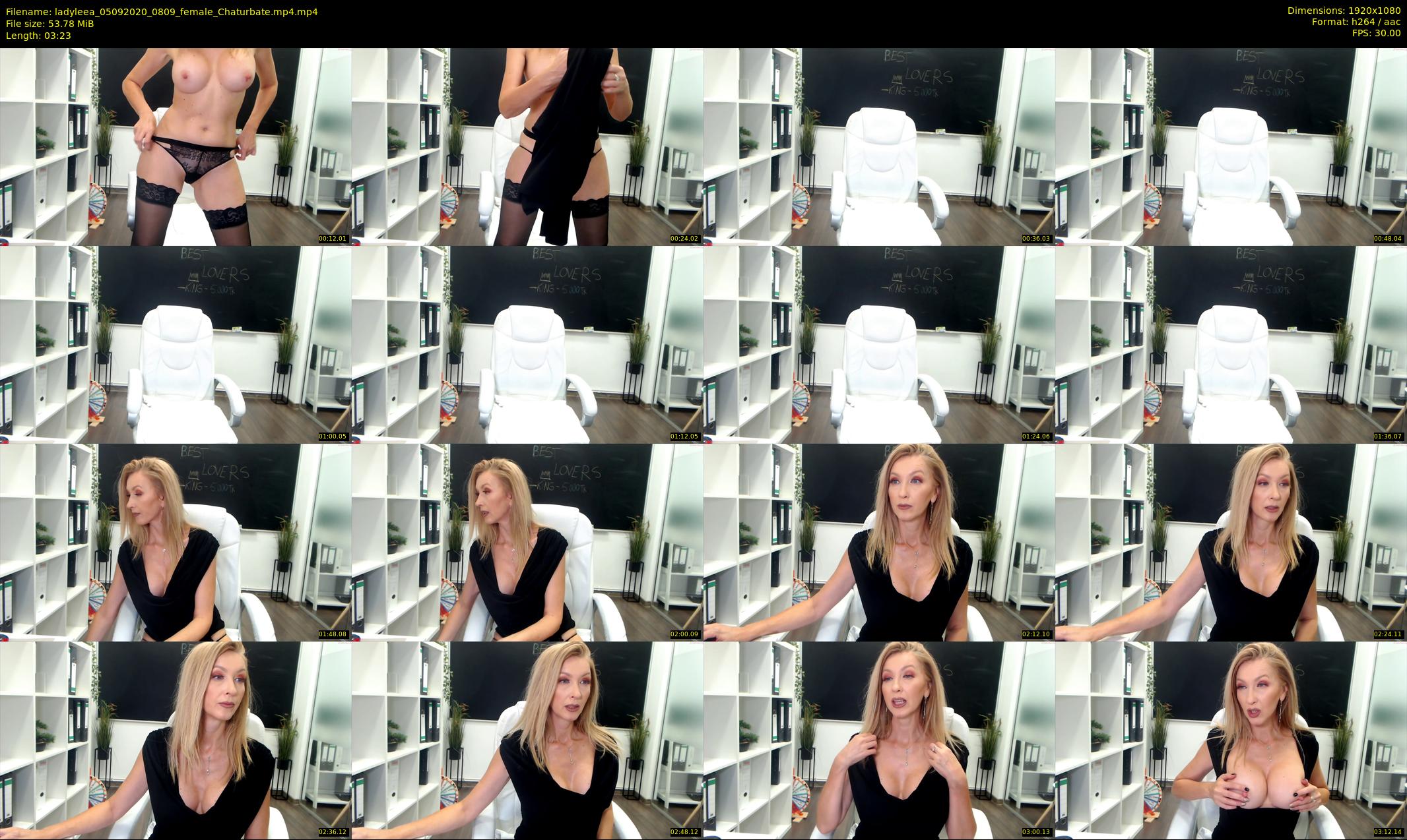 ladyleea — 4 minute Chaturbate female cam show recording, 1080p, Sep 5, 2020