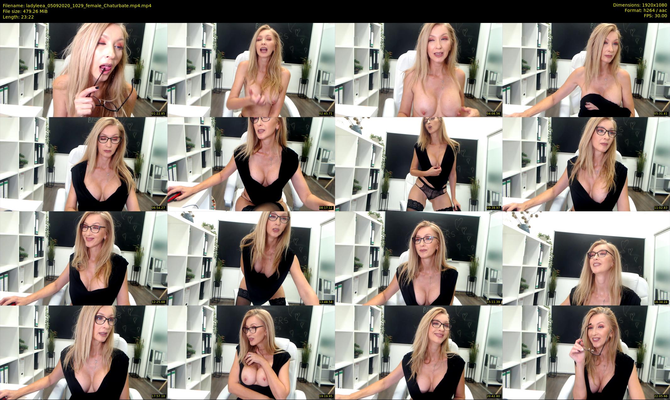 ladyleea — 24 minute Chaturbate female cam show recording, 1080p, Sep 5, 2020