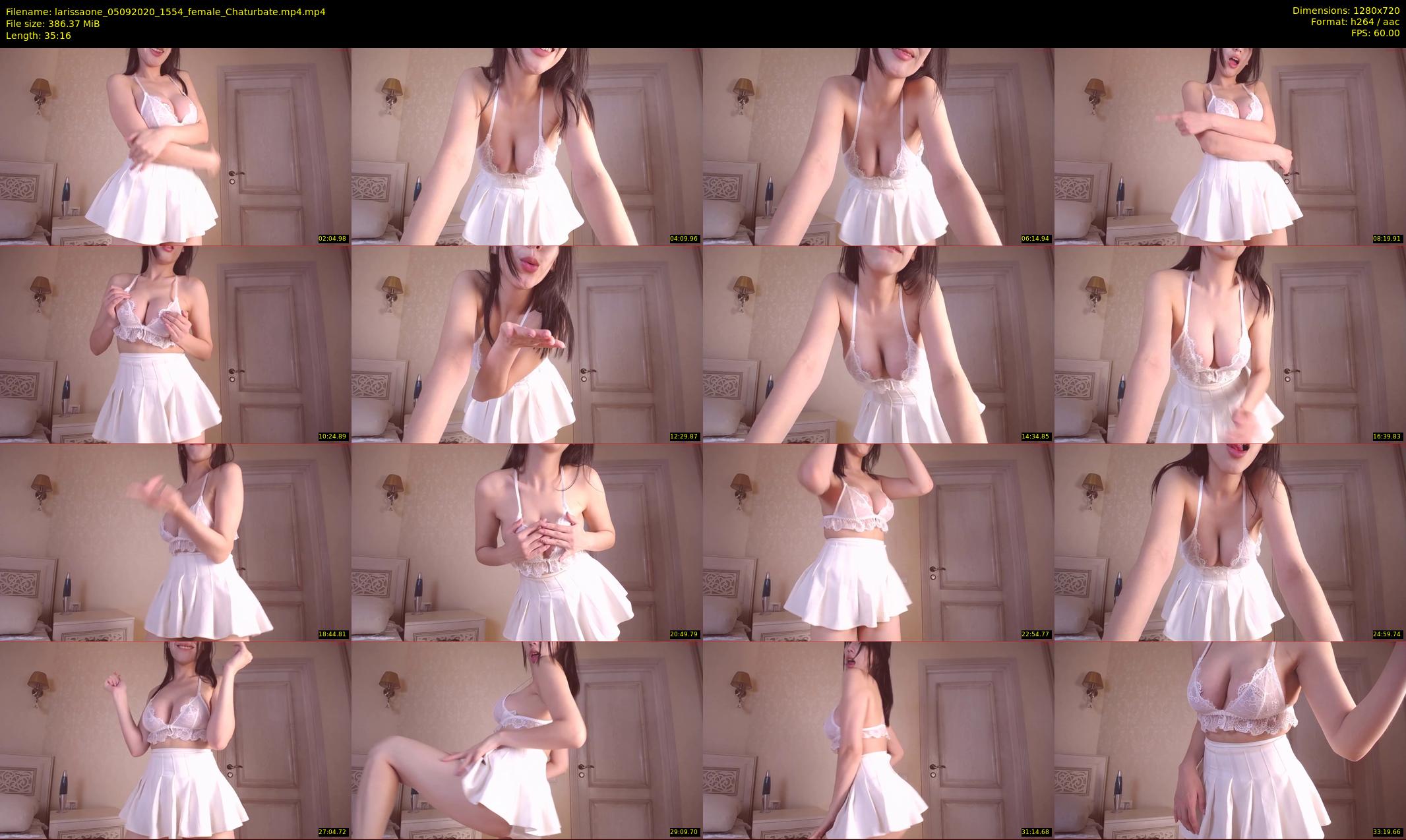 larissaone — 36 minute Chaturbate female cam show recording, 720p, Sep 5, 2020