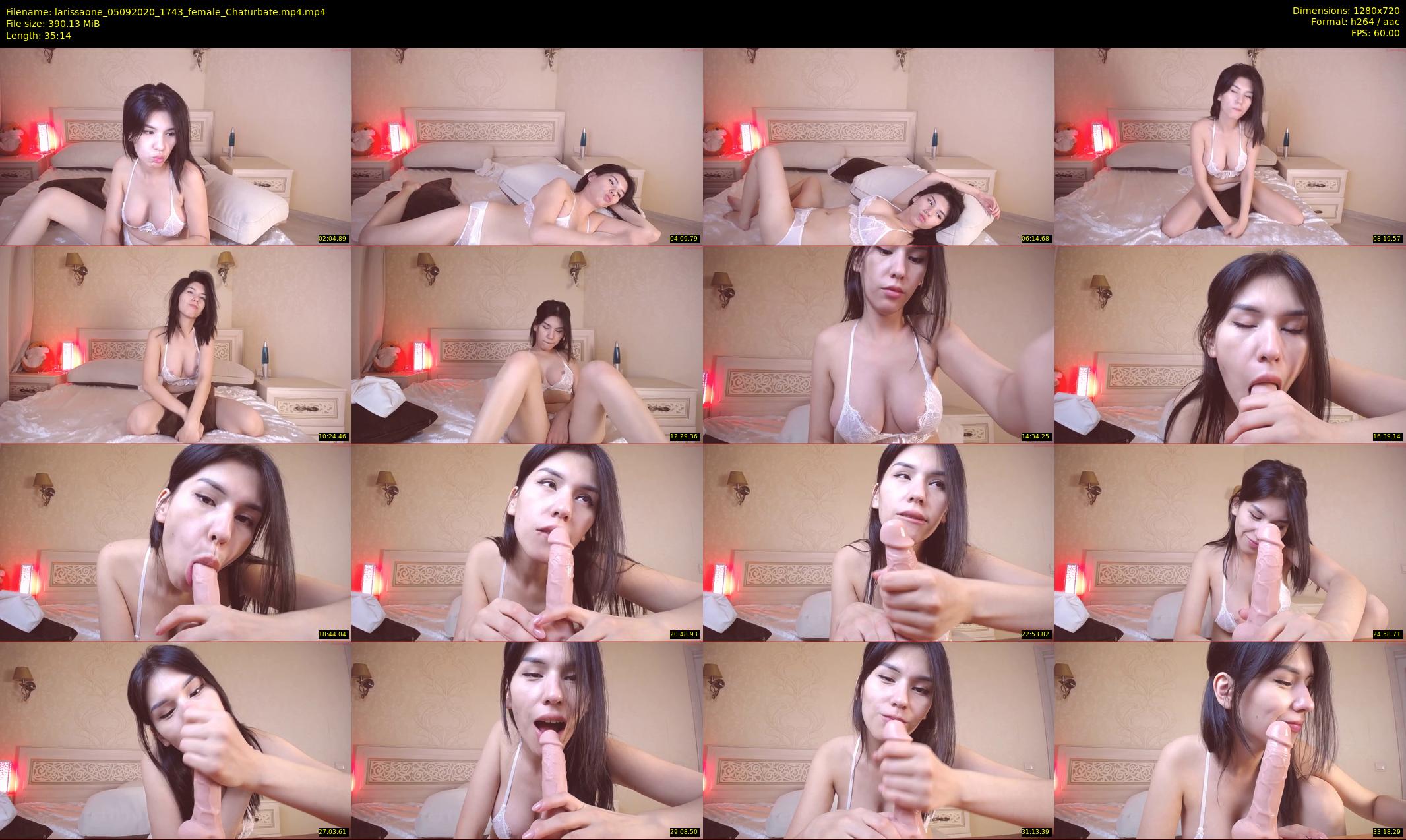 larissaone — 36 minute Chaturbate female cam show recording, 720p, Sep 5, 2020