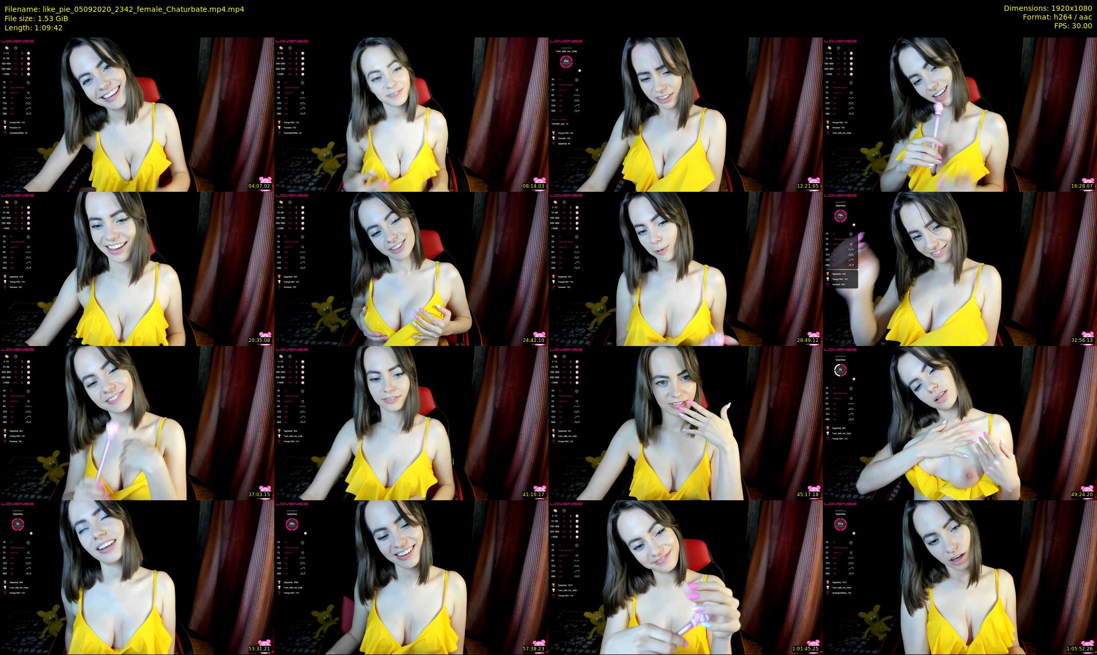 like_pie — 70 minute Chaturbate couple cam show recording, 1080p, Sep 5, 2020