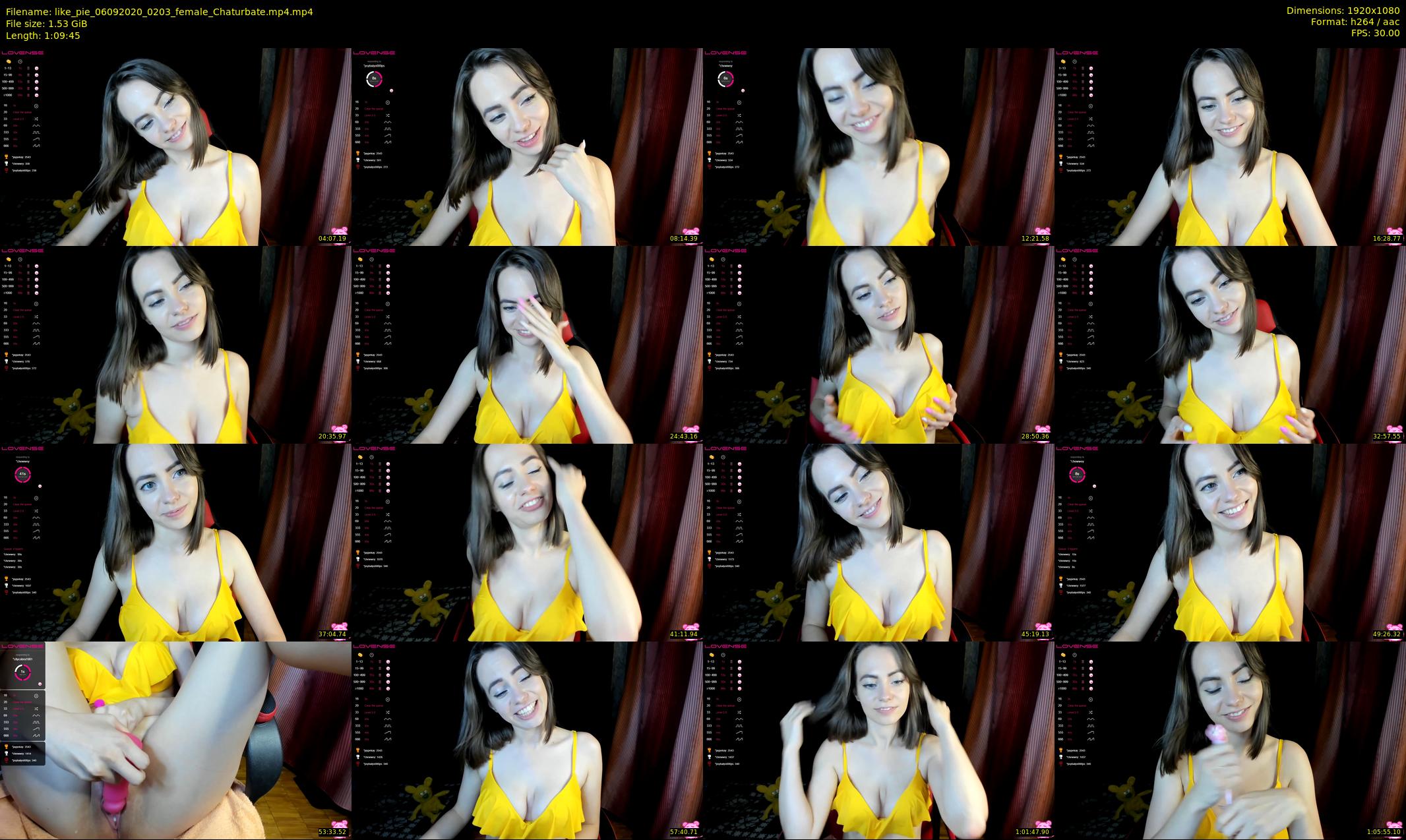 like_pie — 70 minute Chaturbate couple cam show recording, 1080p, Sep 6, 2020
