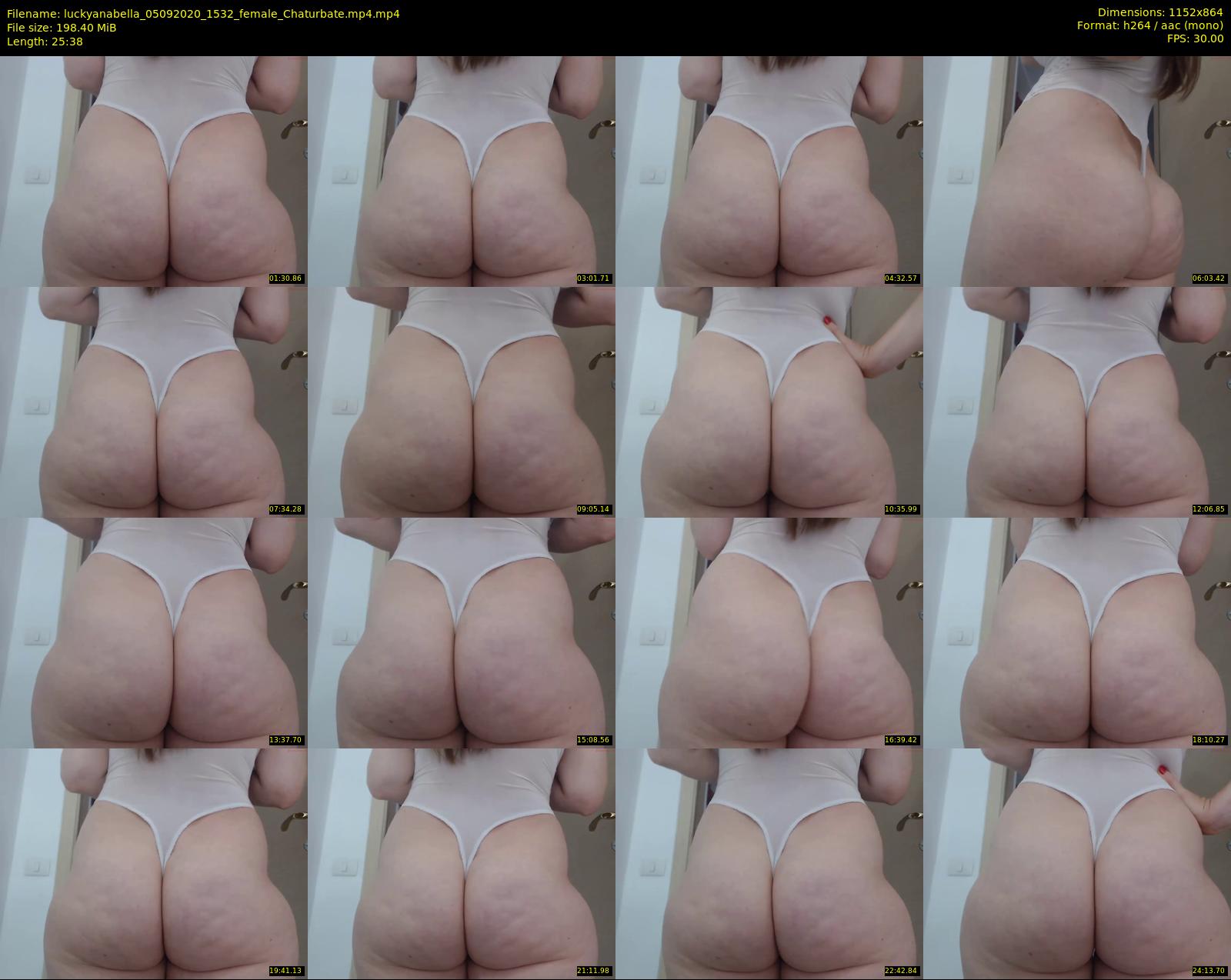 luckyanabella — 26 minute Chaturbate female cam show recording, 720p, Sep 5, 2020