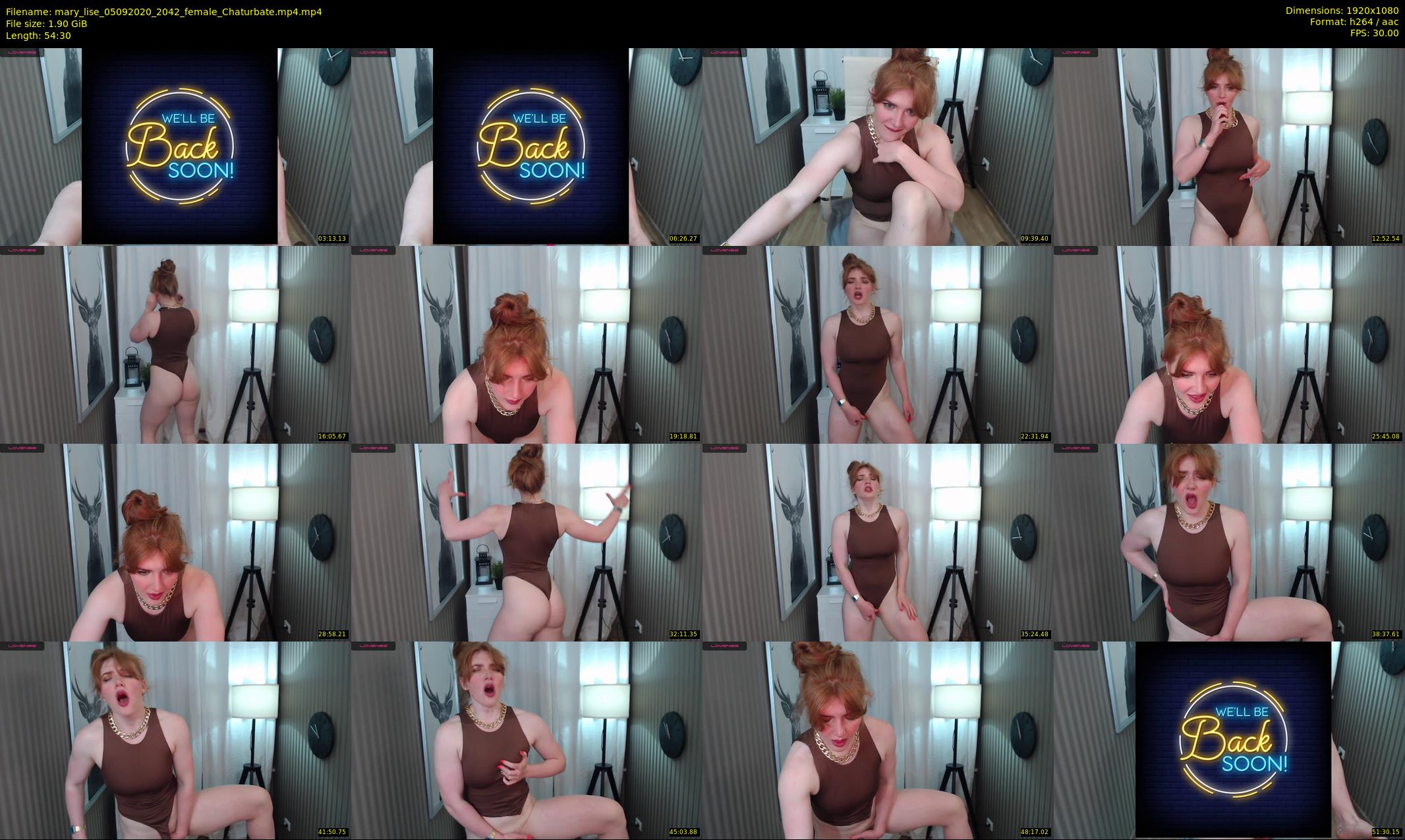 mary_lise — 55 minute Chaturbate couple cam show recording, 1080p, Sep 5, 2020