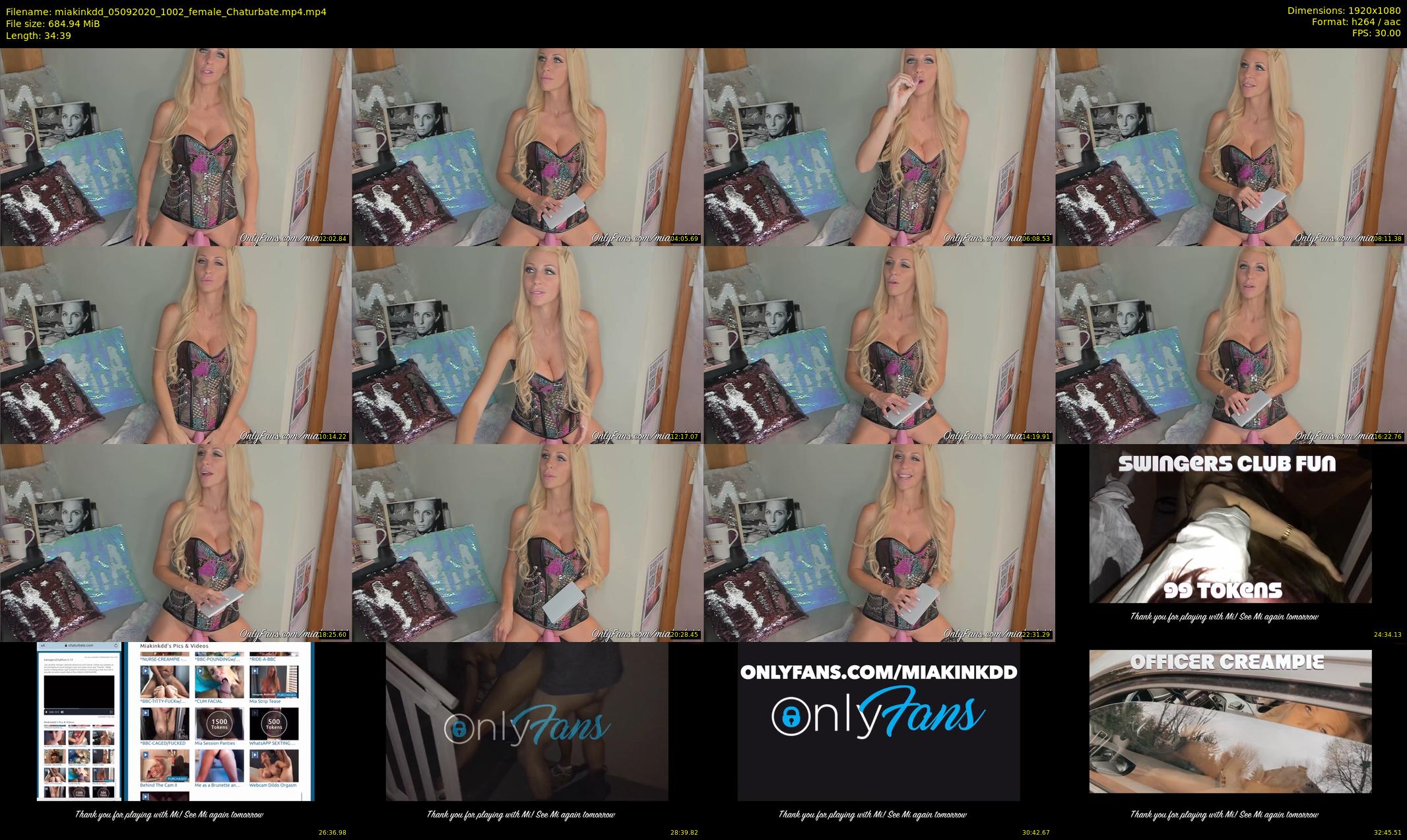 miakinkdd — 35 minute Chaturbate female cam show recording, 1080p, Sep 5, 2020