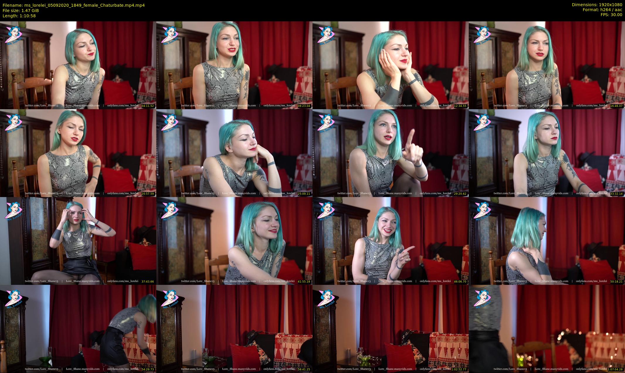 ms_lorelei — 71 minute Chaturbate female cam show recording, 1080p, Sep 5, 2020