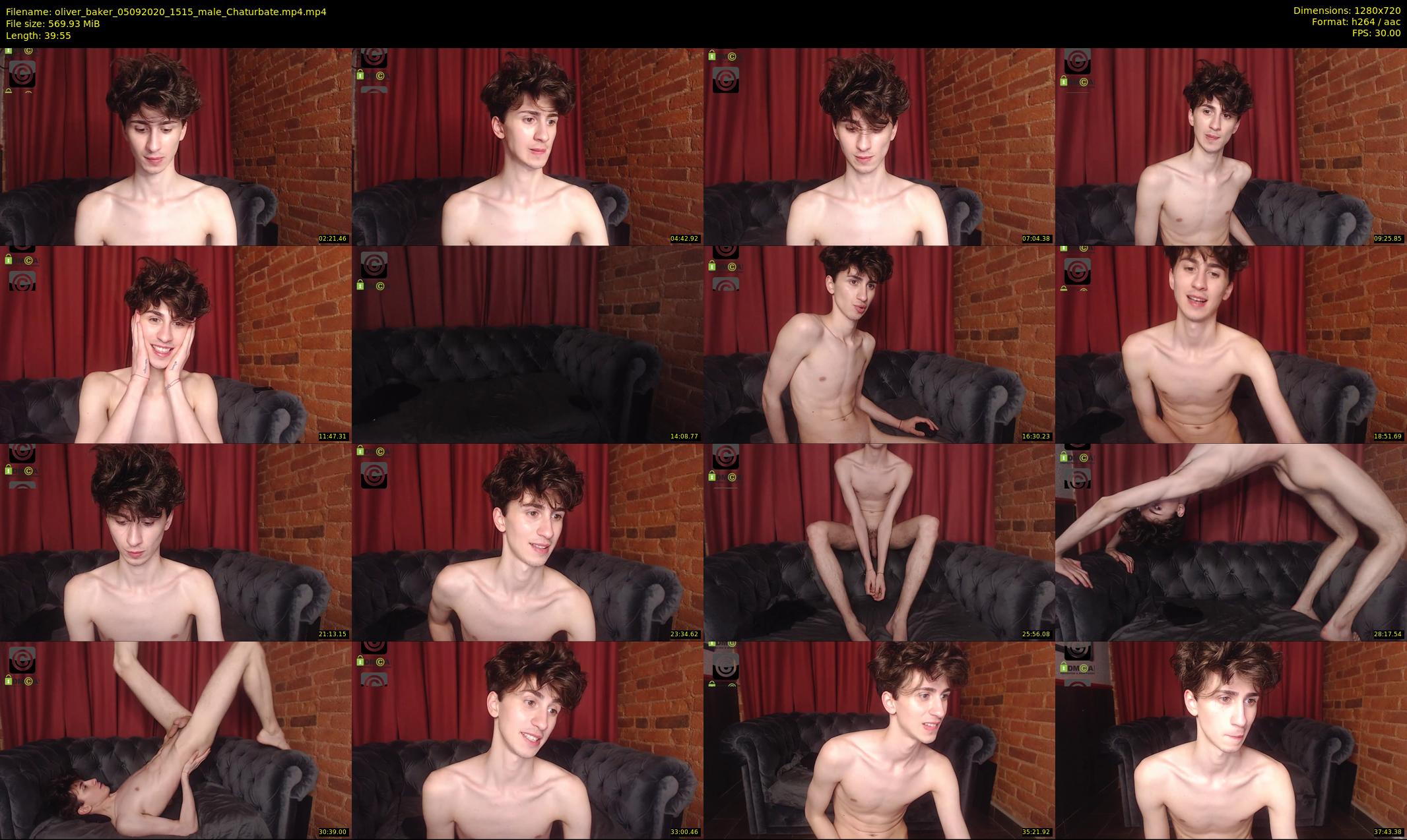 oliver_baker — 40 minute Chaturbate male cam show recording, 720p, Sep 5, 2020