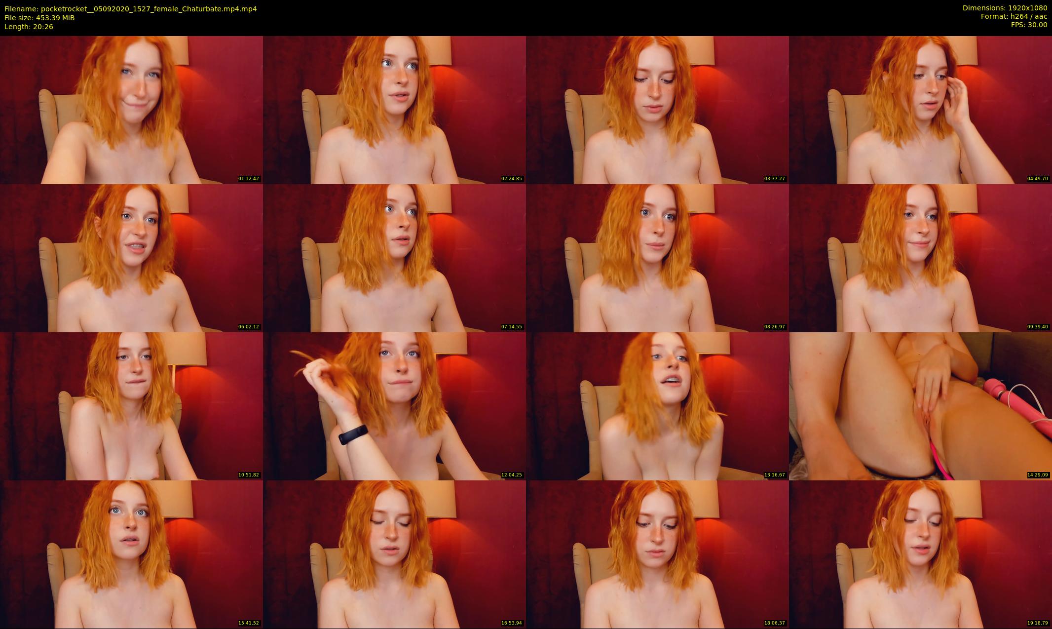 pocketrocket_ — 21 minute Chaturbate female cam show recording, 1080p, Sep 5, 2020