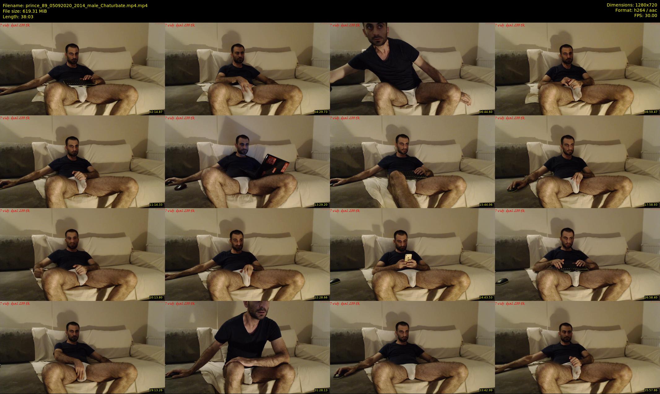 prince_89 — 39 minute Chaturbate male cam show recording, 720p, Sep 5, 2020