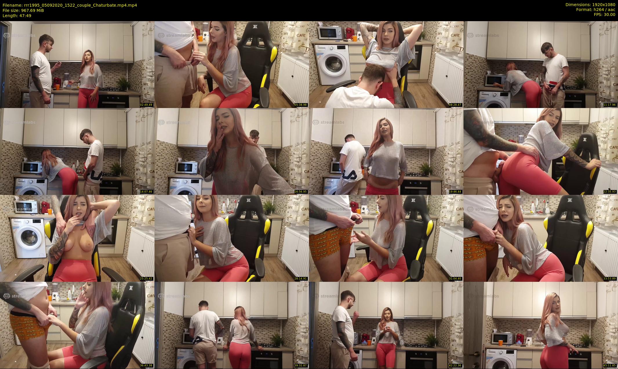 rrr1995 — 48 minute Chaturbate couple cam show recording, 1080p, Sep 5, 2020